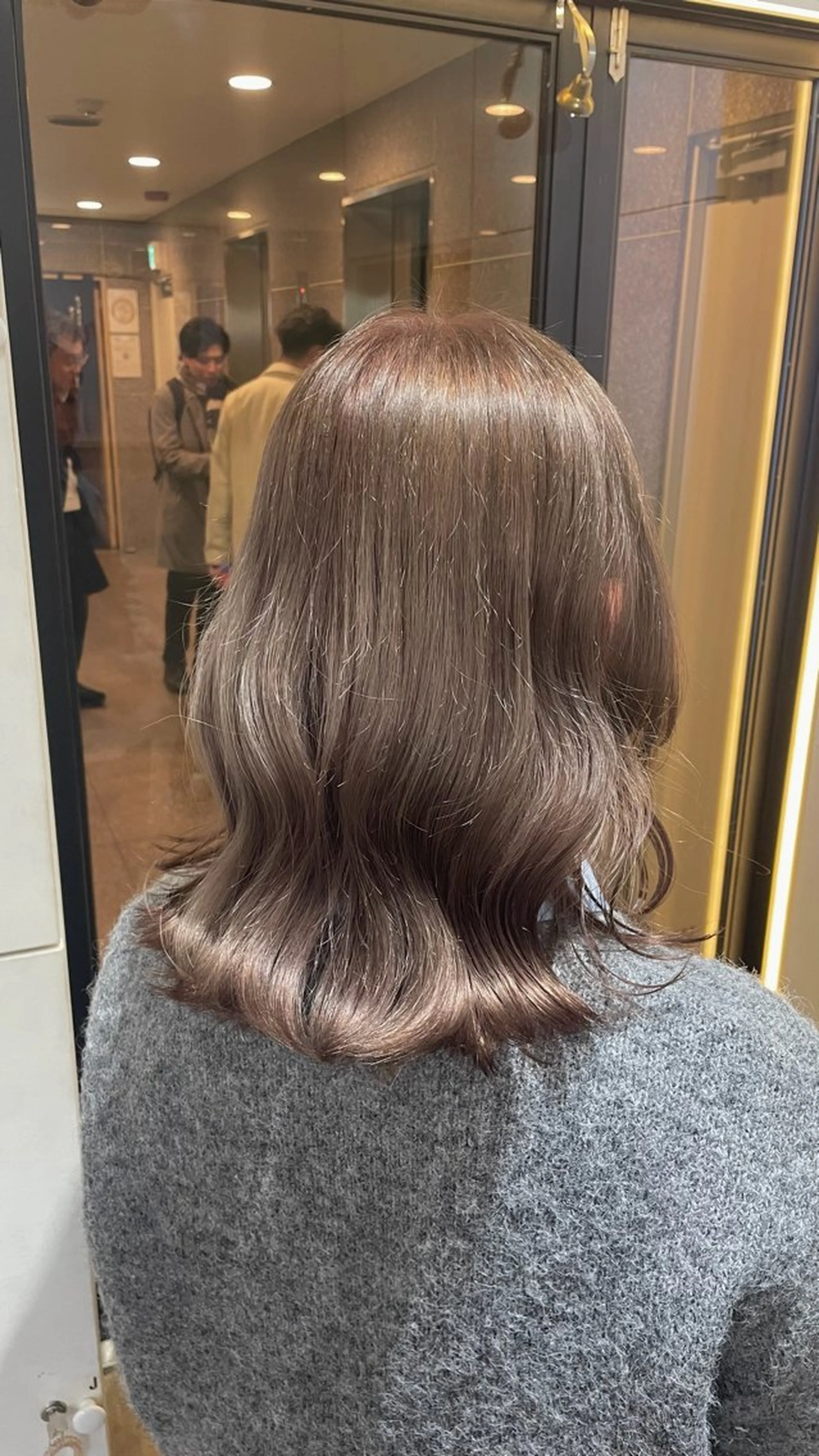 カラー 中下 優光のヘアスタイル