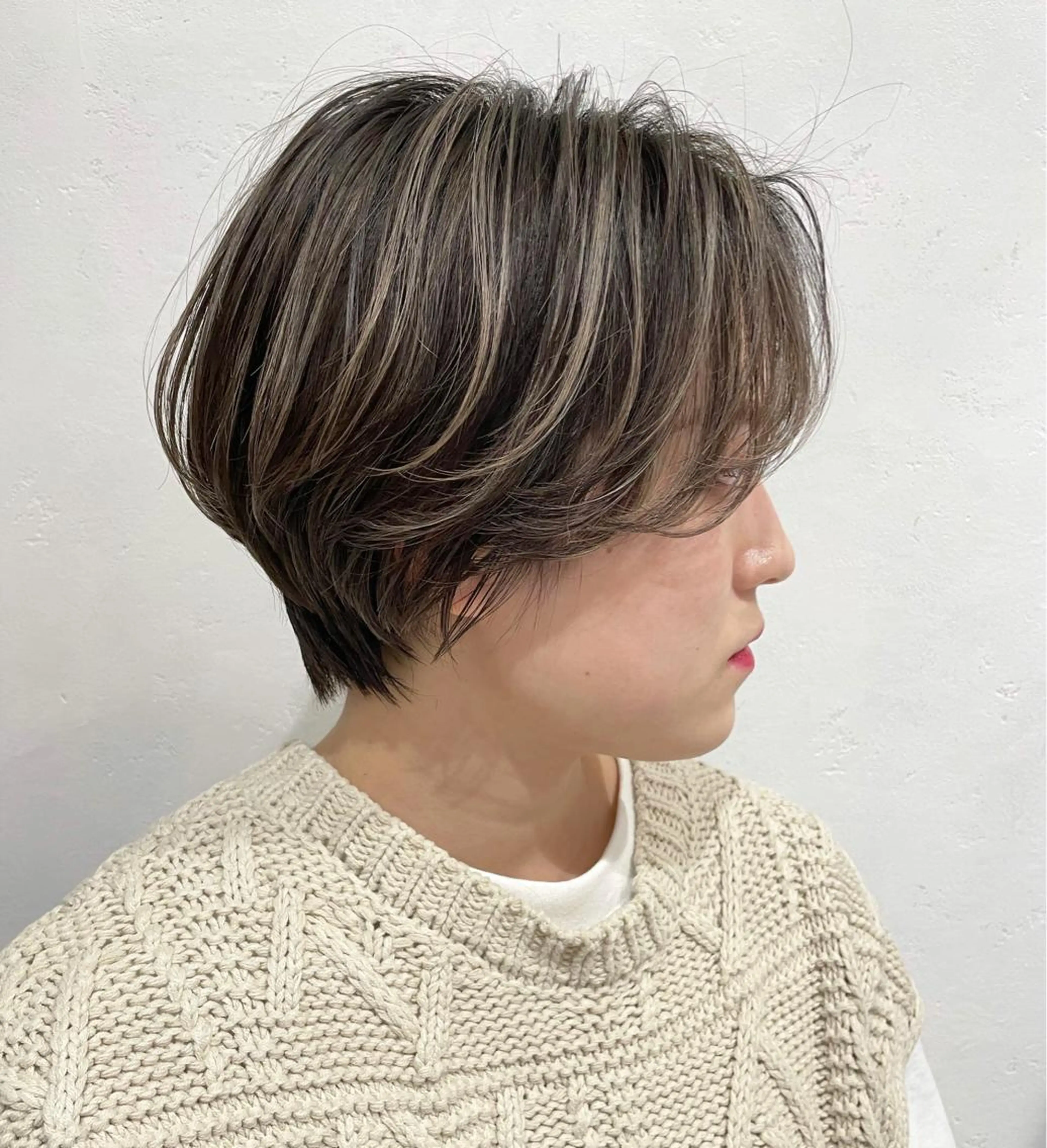 ショート カラー ❤️ダブルカラー 髪質改善❤️SAYAのヘアスタイル