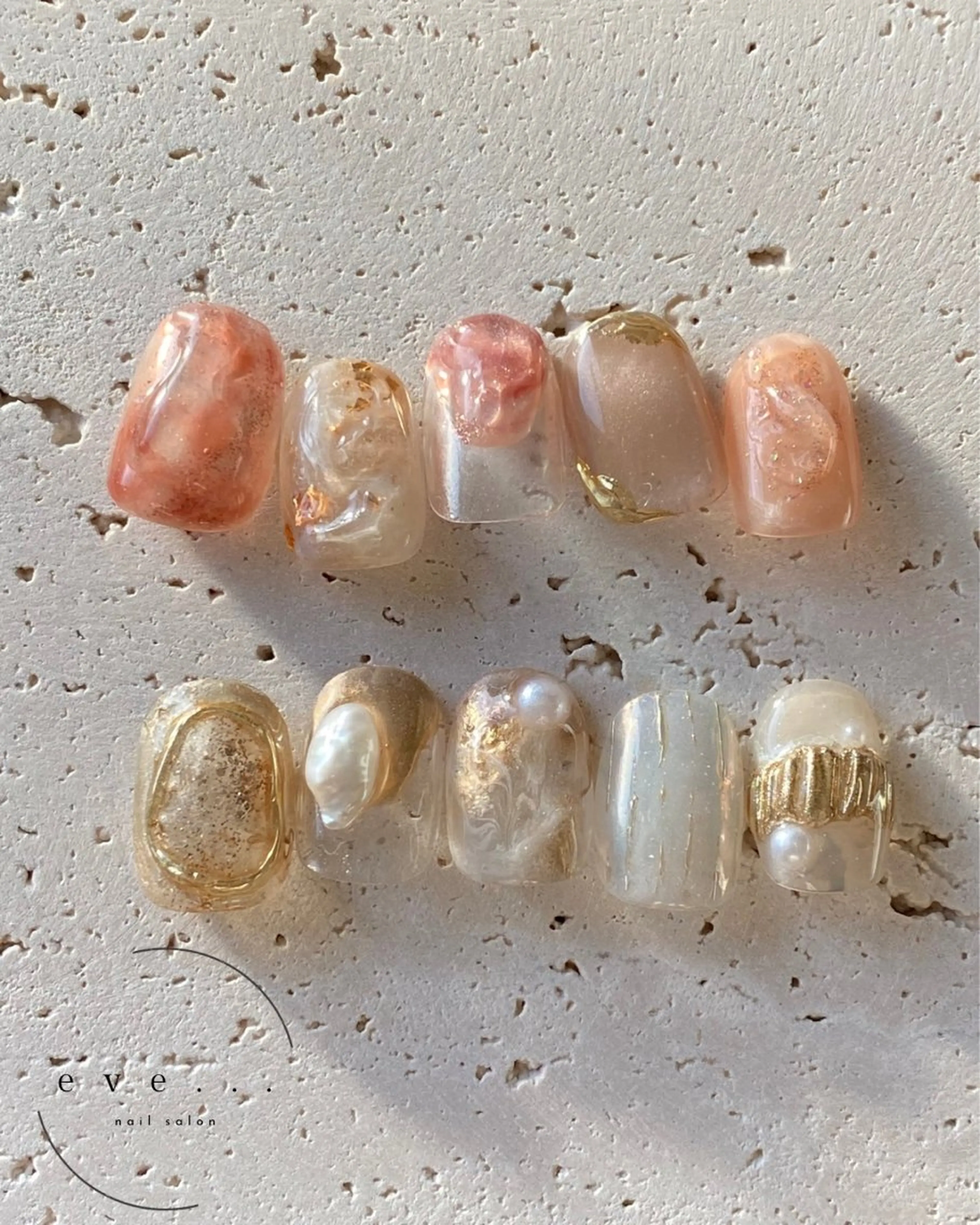 ネイル ニュアンスネイル ハンドネイル nail salon eve...のネイルデザイン