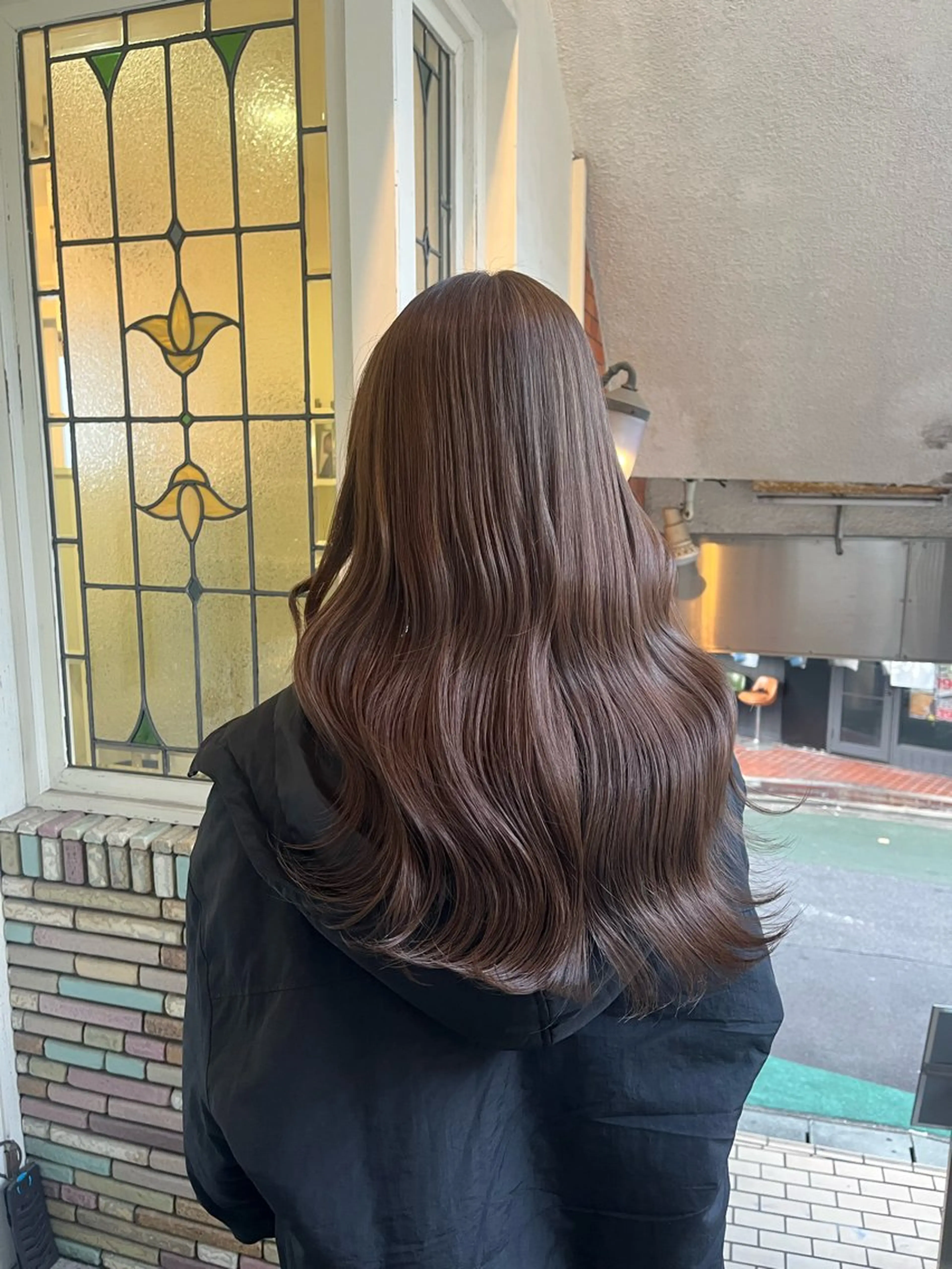 ロング カット ヘアカラー 【艶髪カラー】 omiのヘアスタイル