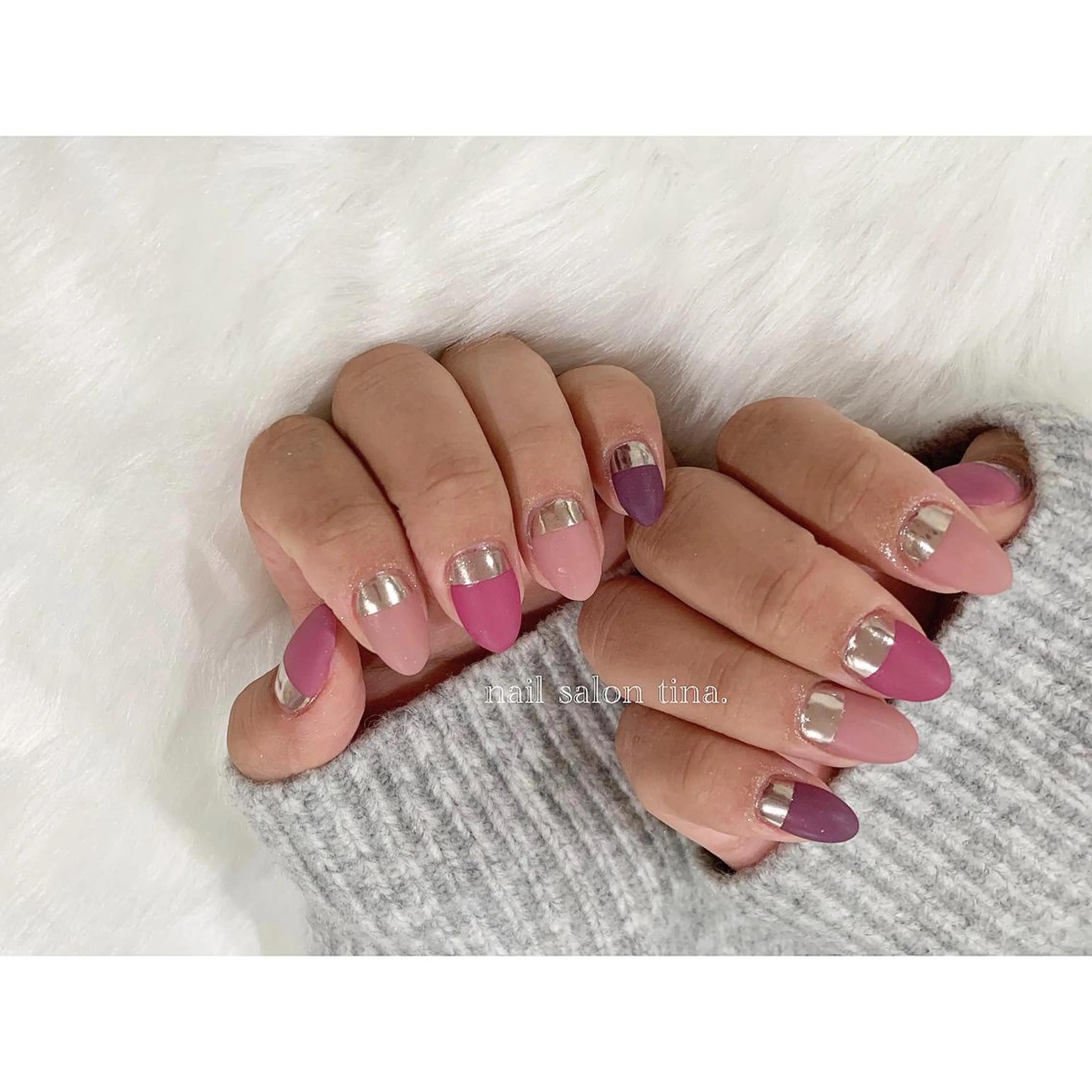 ネイル nail salon tina.所属・中山 はづきのネイルデザイン