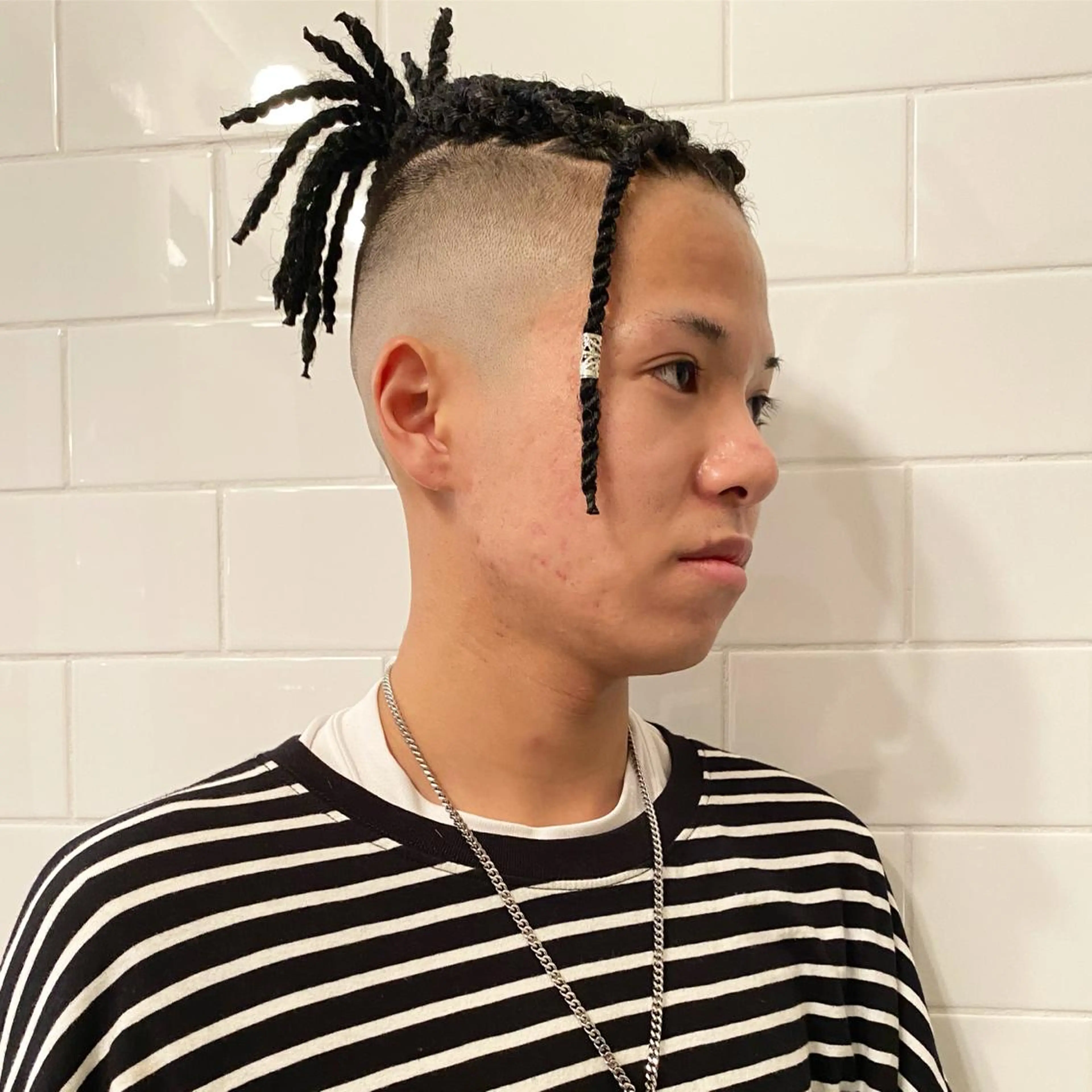 ショート カラー パーマ ヘアアレンジ メンズ キッズ ネイル マツエク・マツパ 中元 淳のヘアスタイル