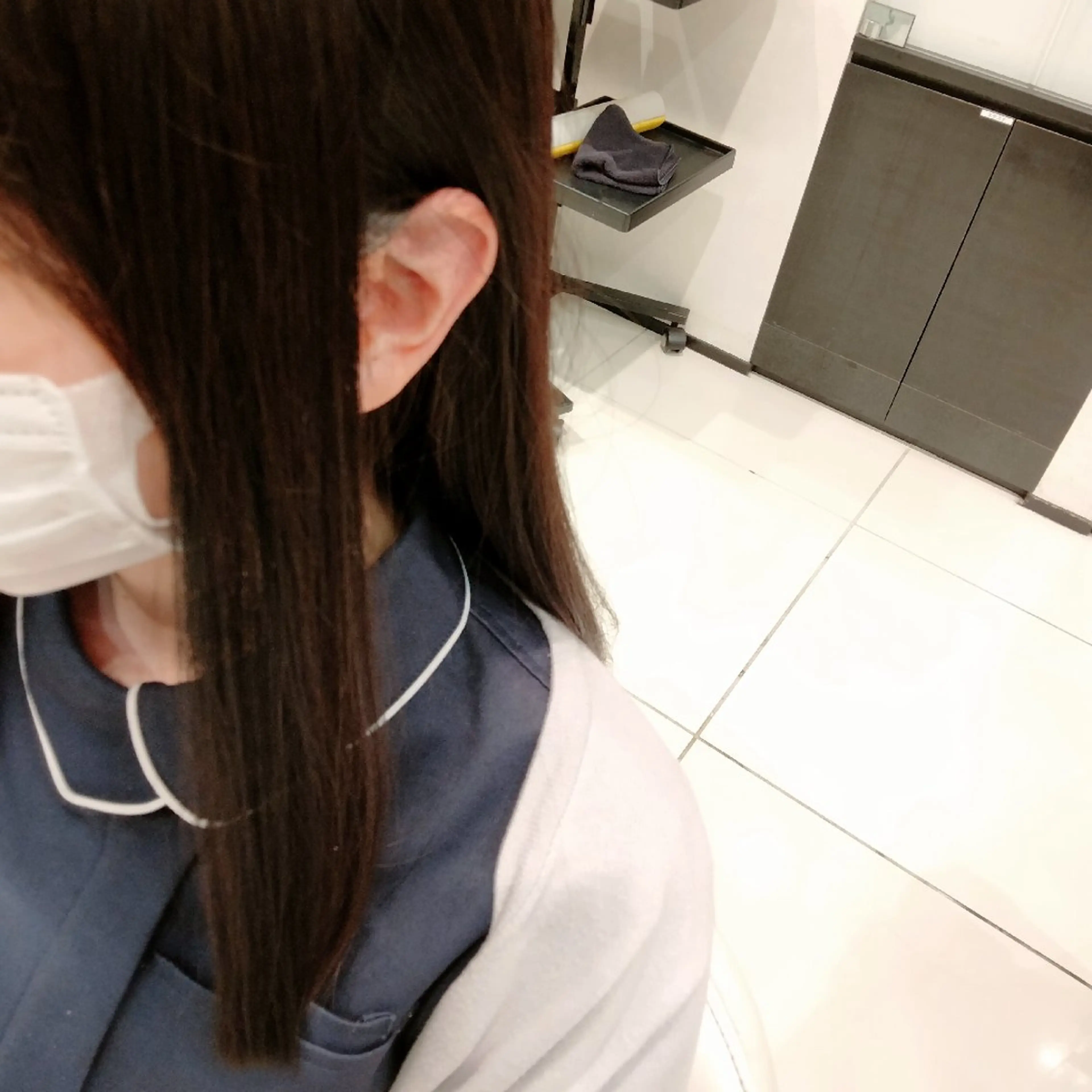 ミディアム シールエクステ エクステ 顔周りカット 髪質改善×カラー🌈 ふたばのその他イメージ