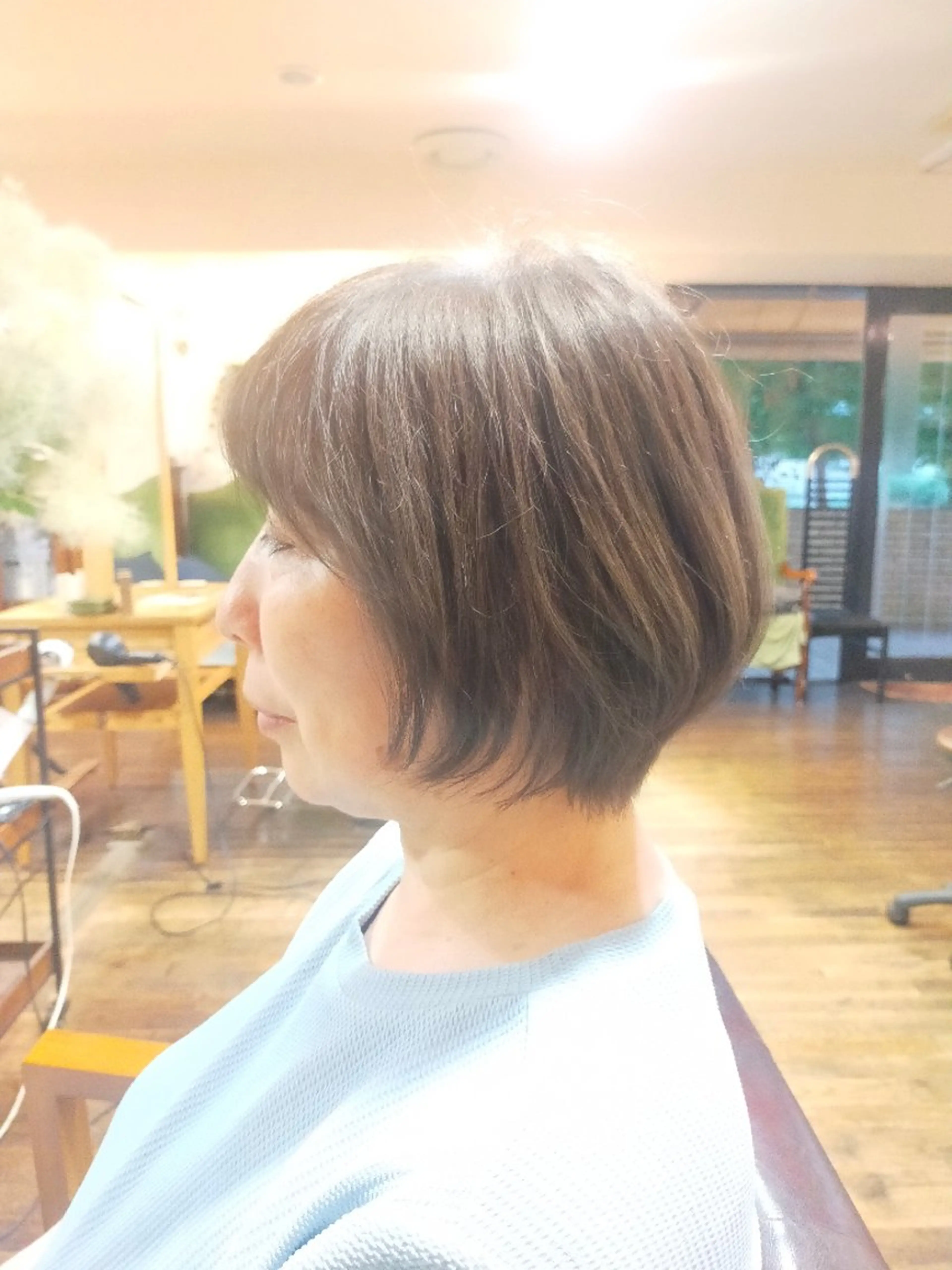 ショート カラー ショートボブ 透明感カラー ボブ ショートヘア ASAKO ✴︎アメリシュシュのヘアスタイル
