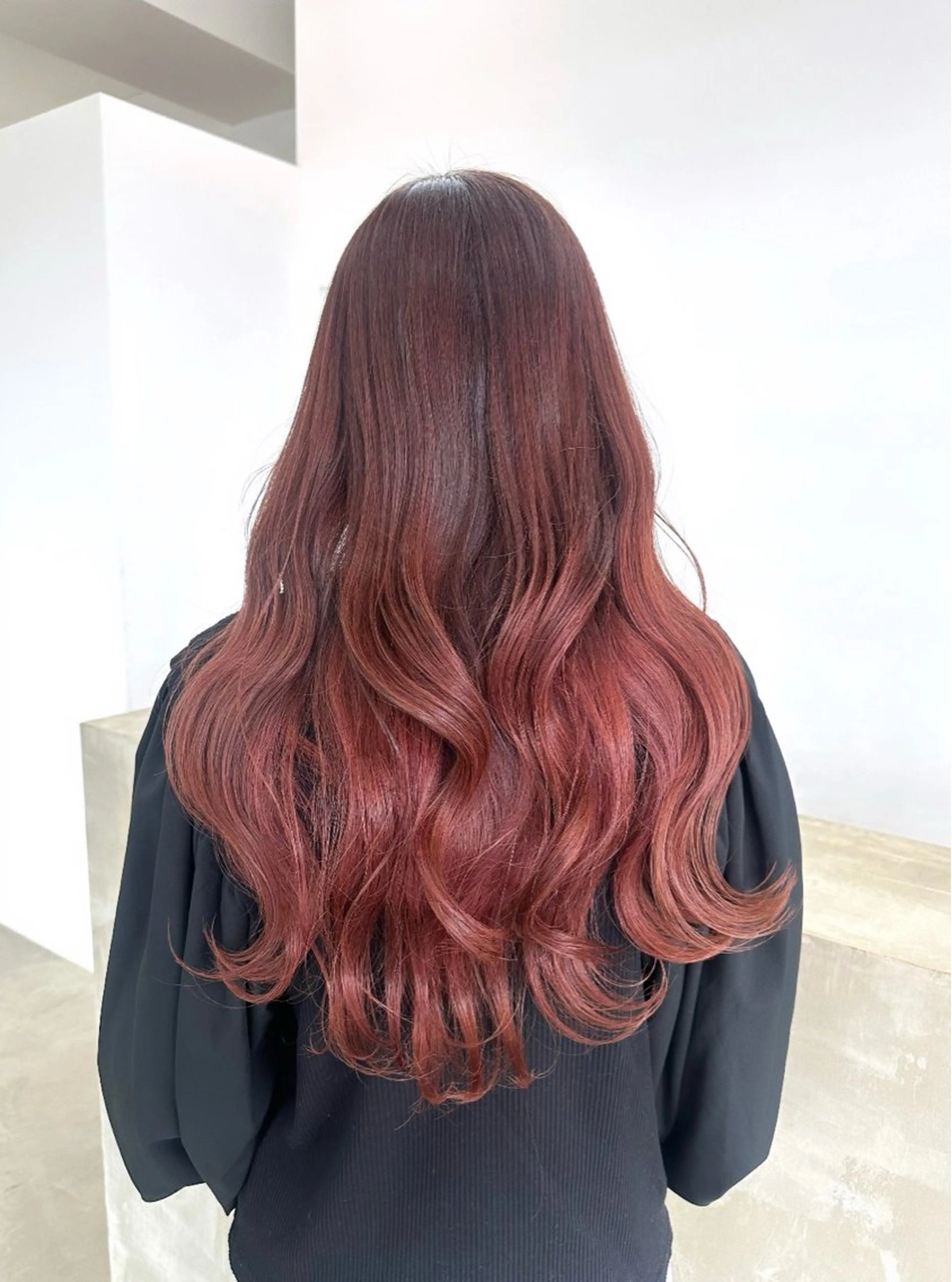 ロング カラー グラデーションカラー XIA【ジア】所属・YOSHINO AIKOのヘアスタイル