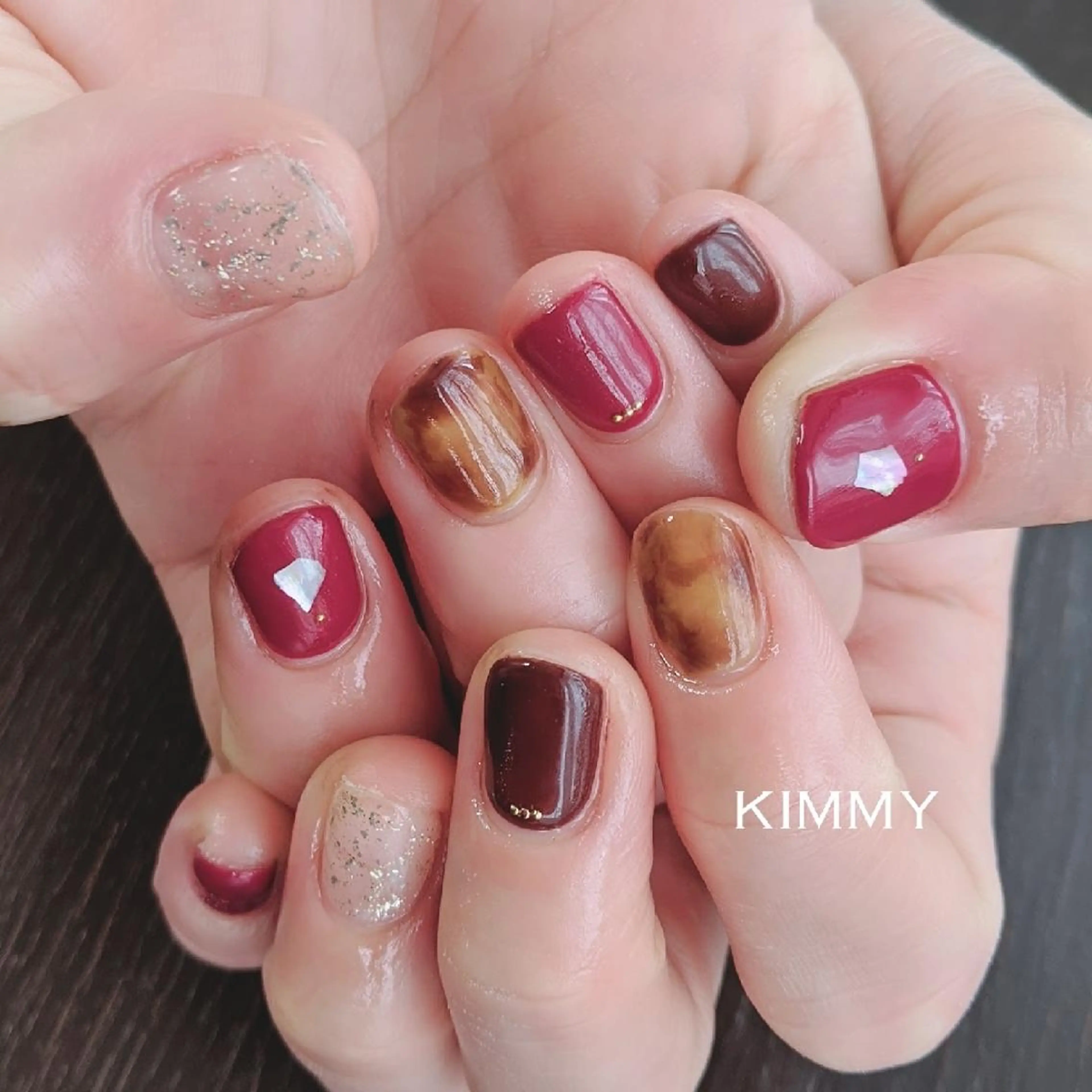 ネイル ハンドネイル kimmy nailsのネイルデザイン