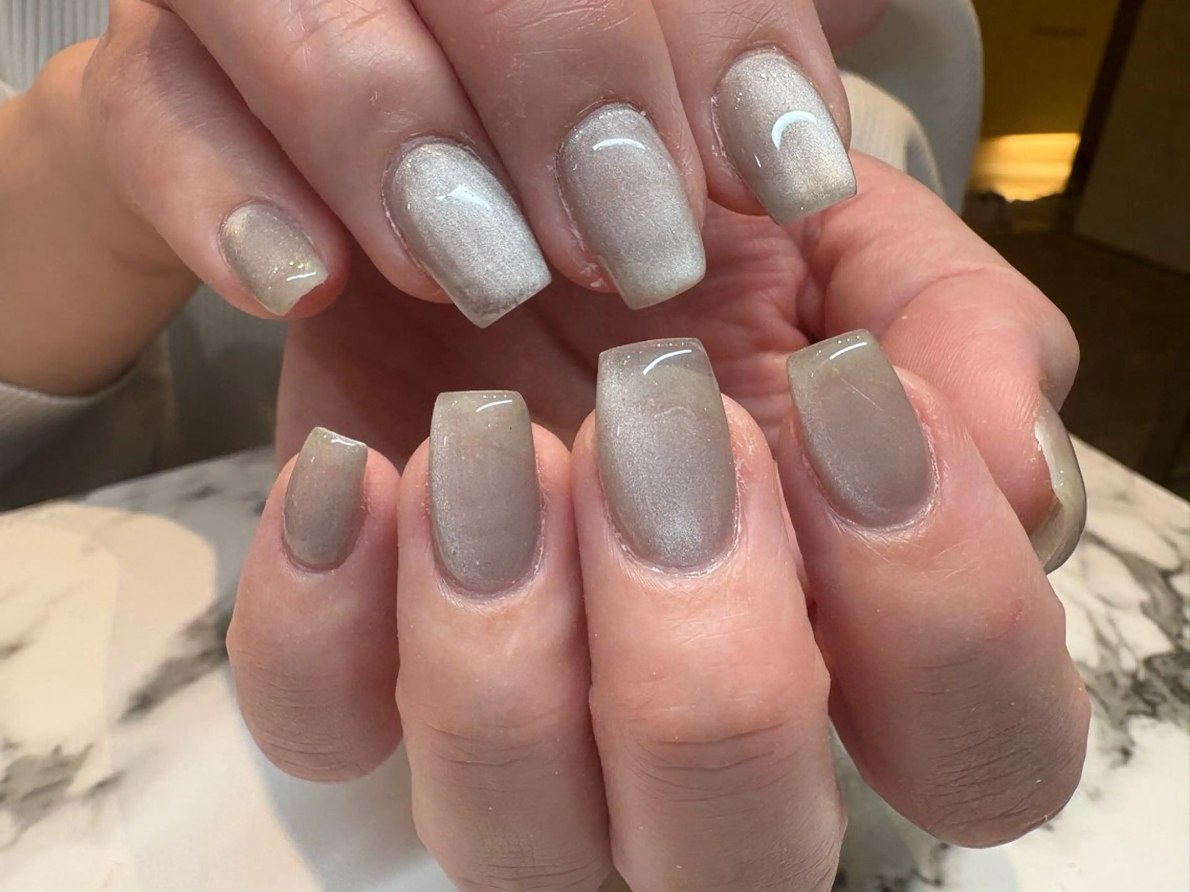 ネイル マグネットネイル MANAMI W【今福鶴見店】のネイルデザイン