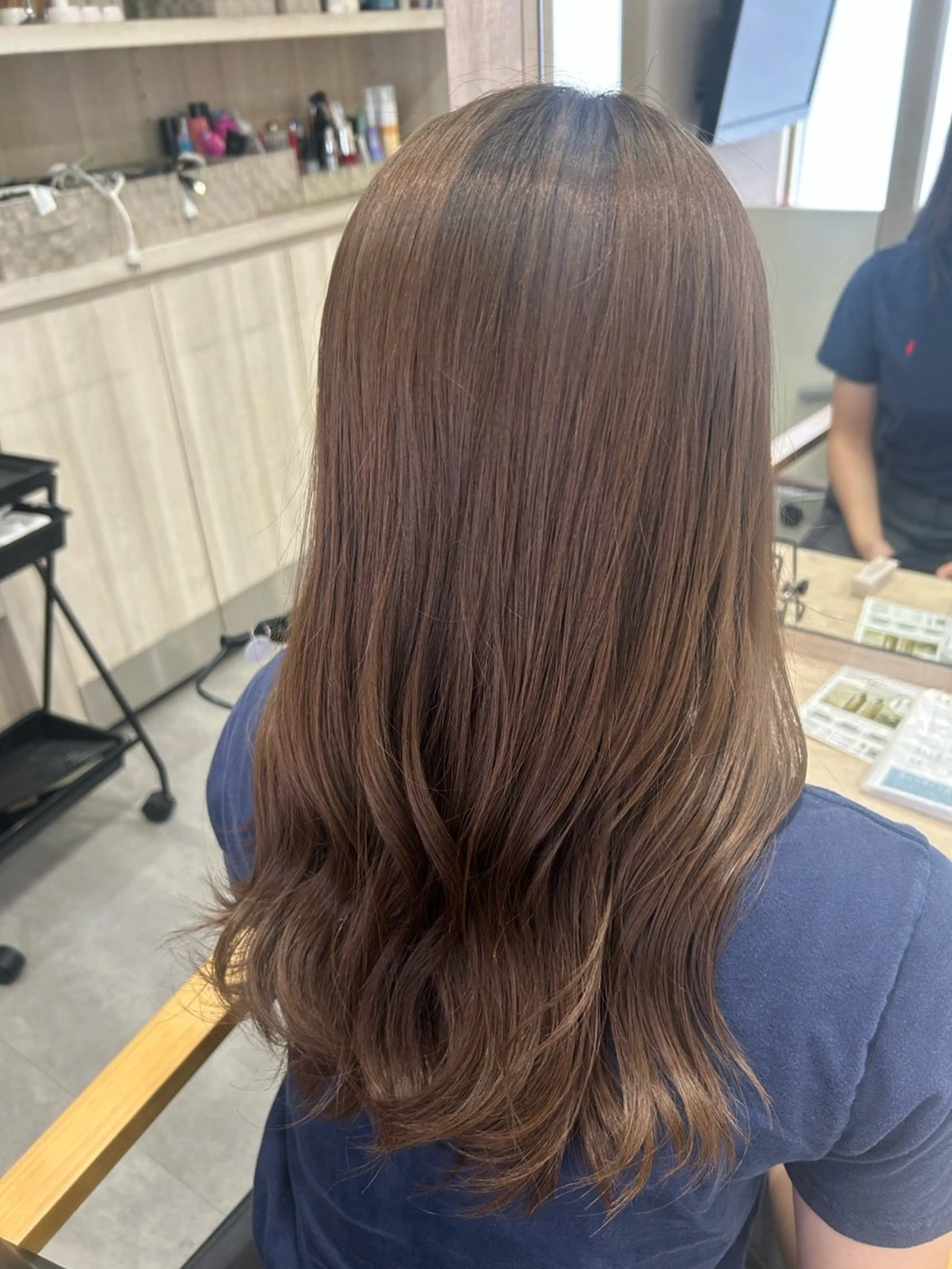 カラー 村上 ななみのヘアスタイル