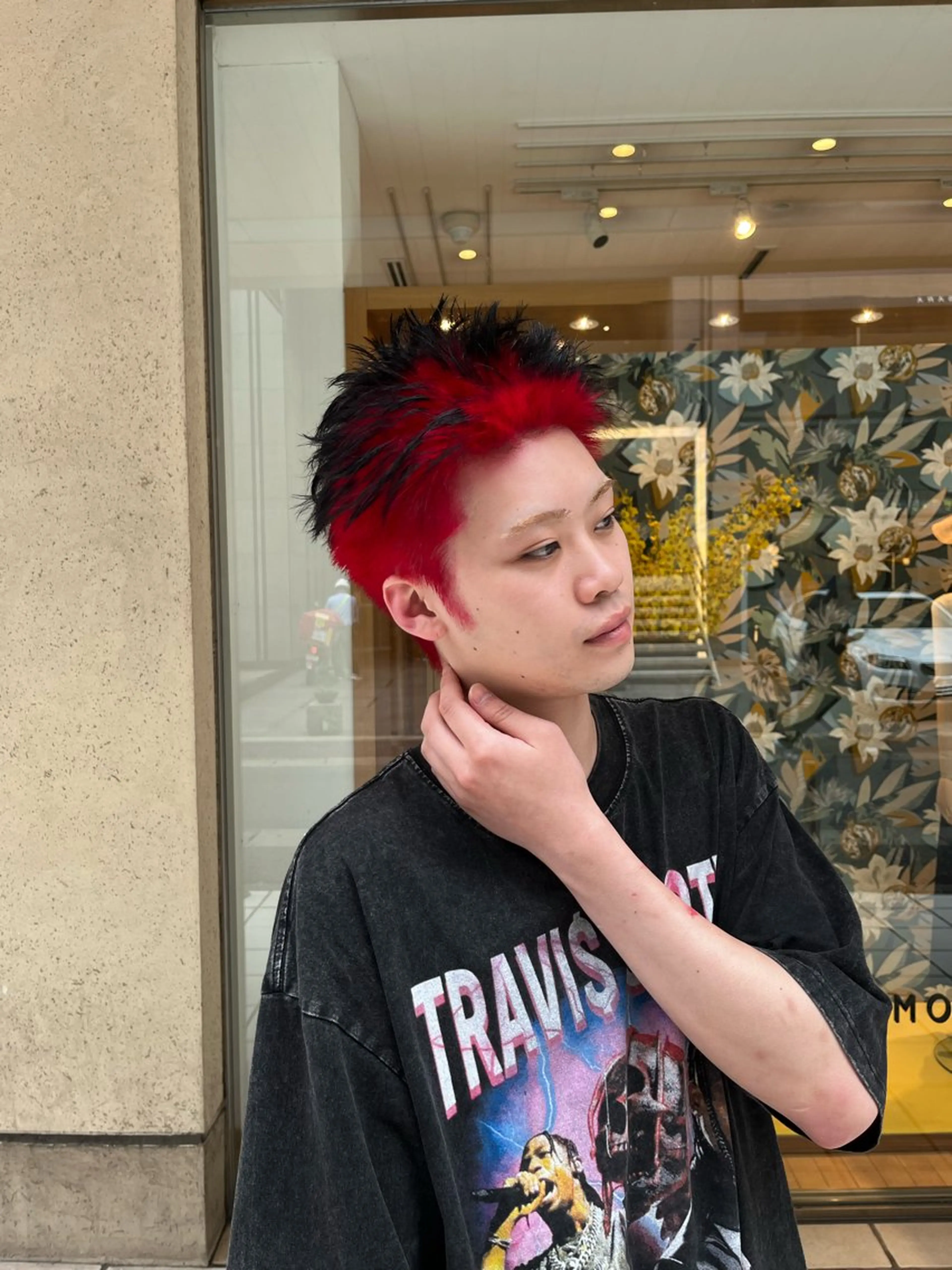 メンズ メンズブリーチ カット ヘアカラー 拓斗/天神/ メンズカット👑のヘアスタイル