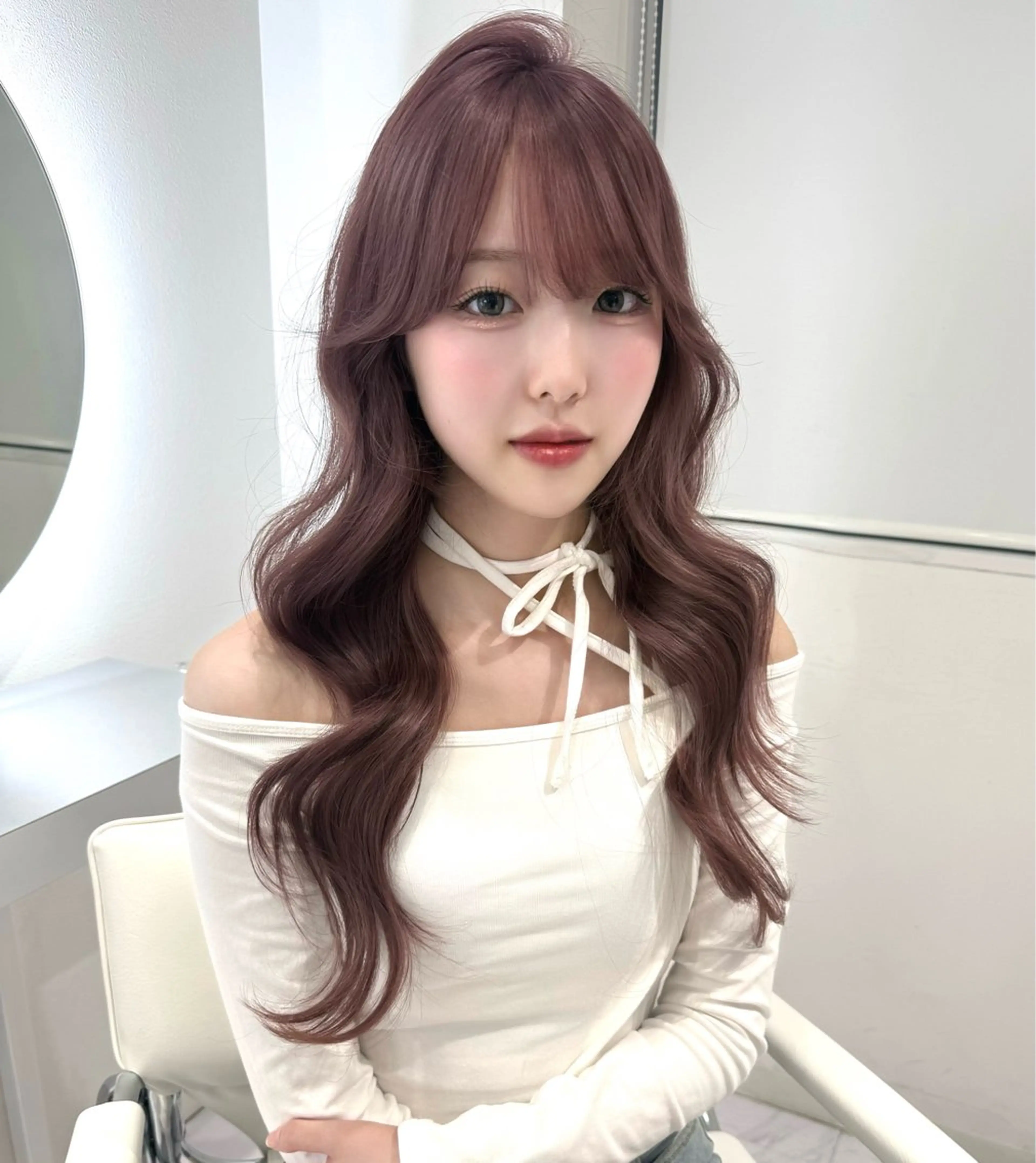 ロング くびれヘア レイヤーカット レイヤーカット🫧 🎀Tomoka🎀のヘアスタイル