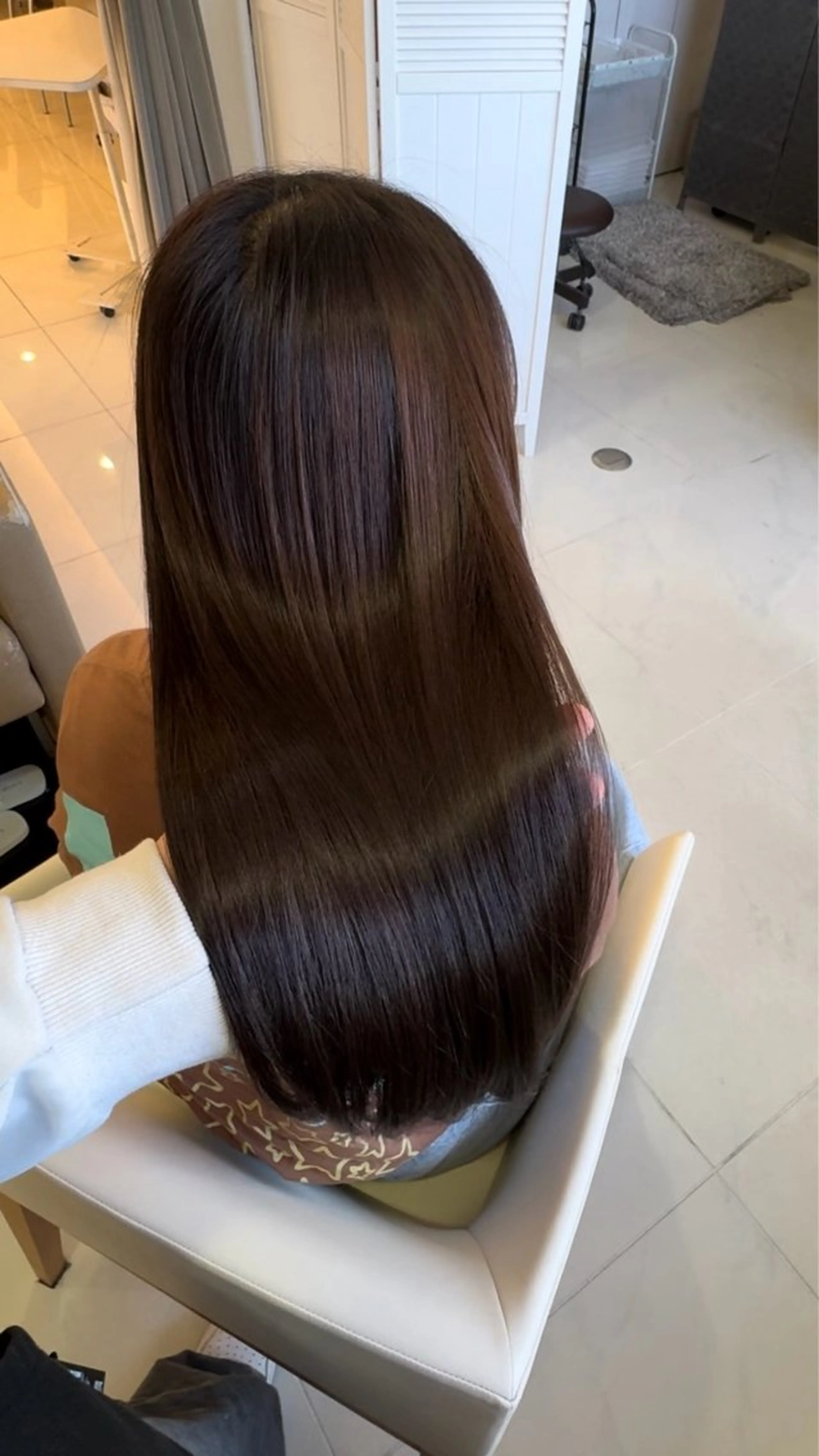 ロング 縮毛矯正 🎈カラーエステ 🎈通事  啓人のヘアスタイル