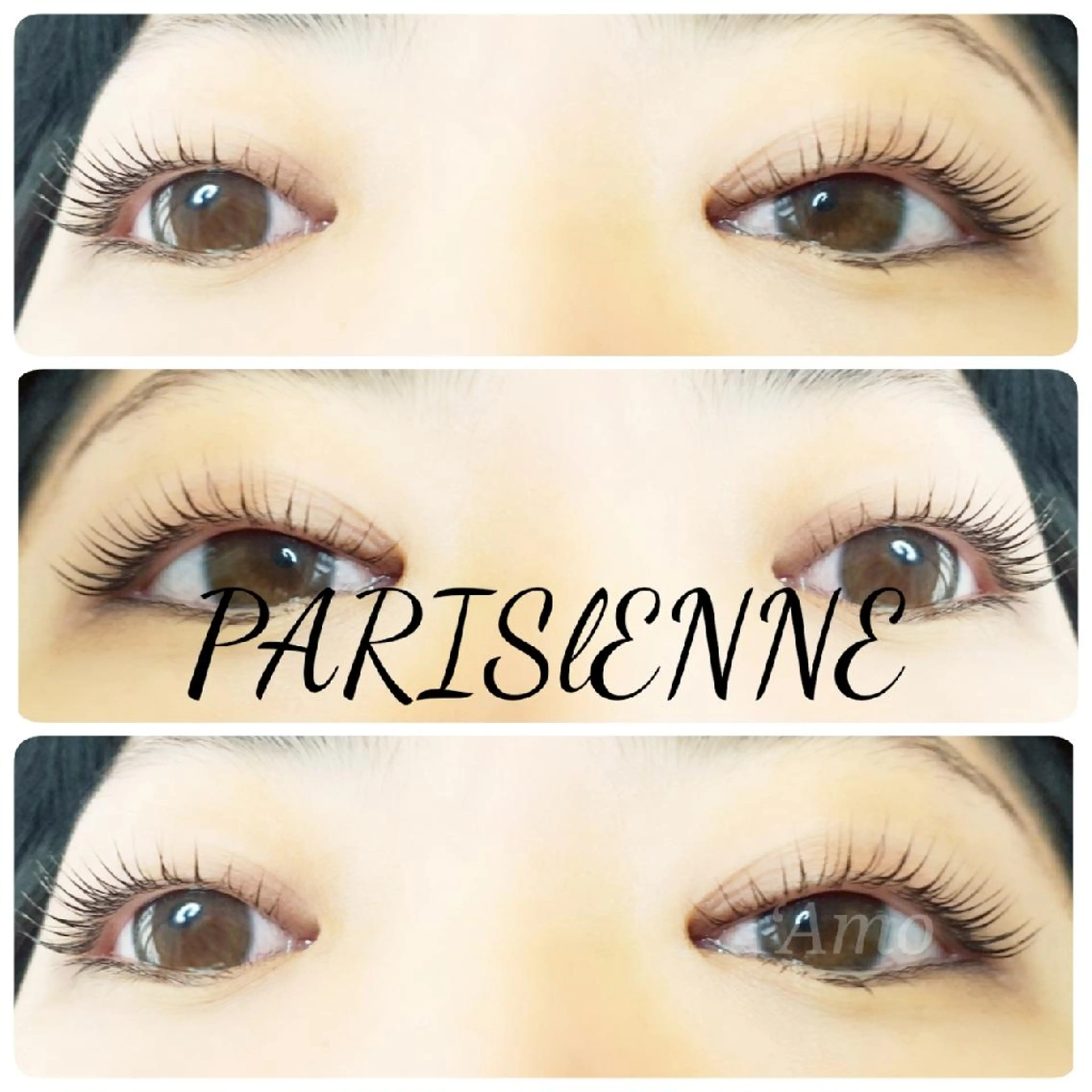 マツエク・マツパ パリジェンヌラッシュリフト ‘Amo アモのマツエク・マツパデザイン