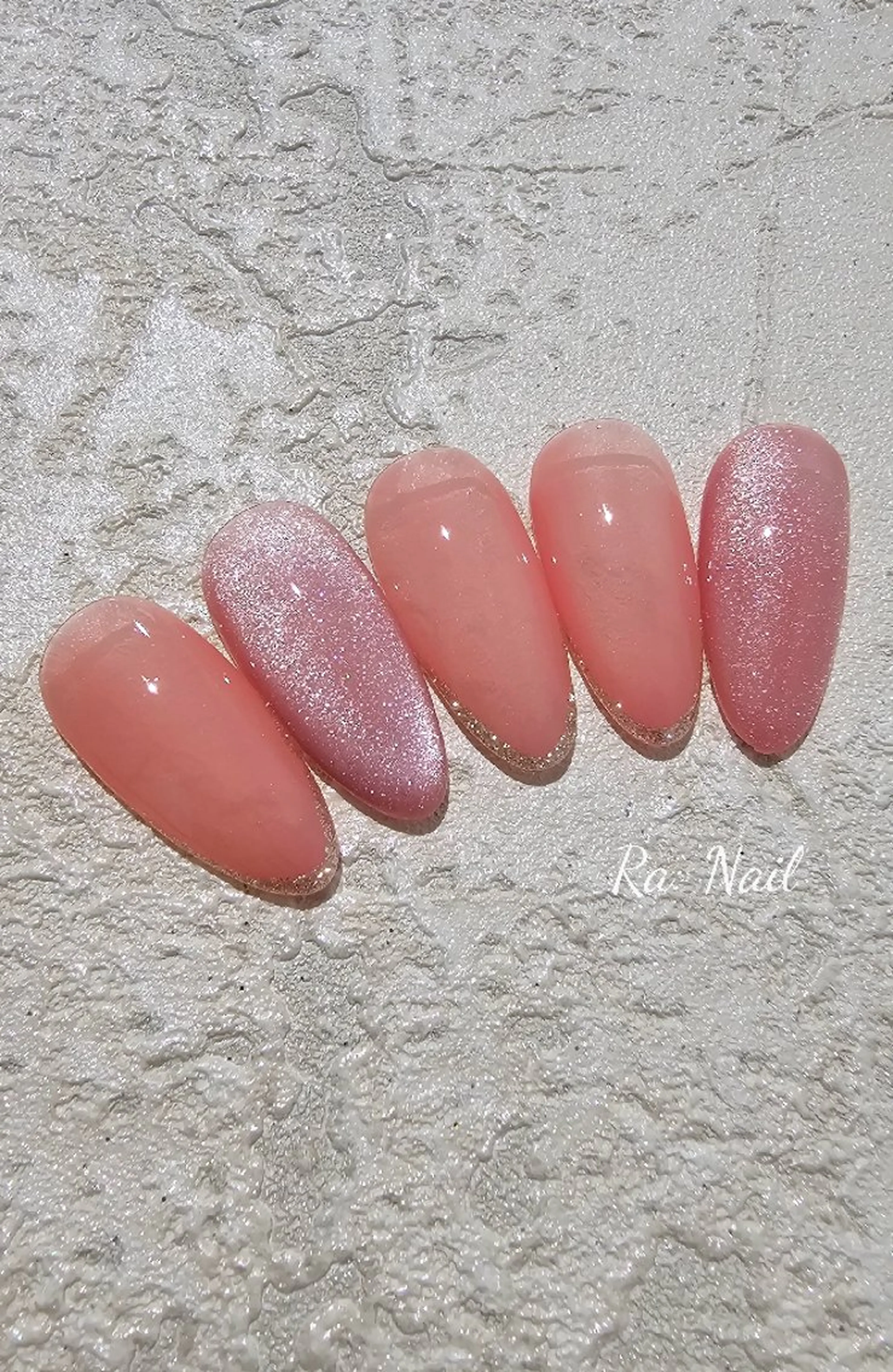 ネイル ジェルネイル マグネットネイル Ra: Nail   라: 네일のネイルデザイン