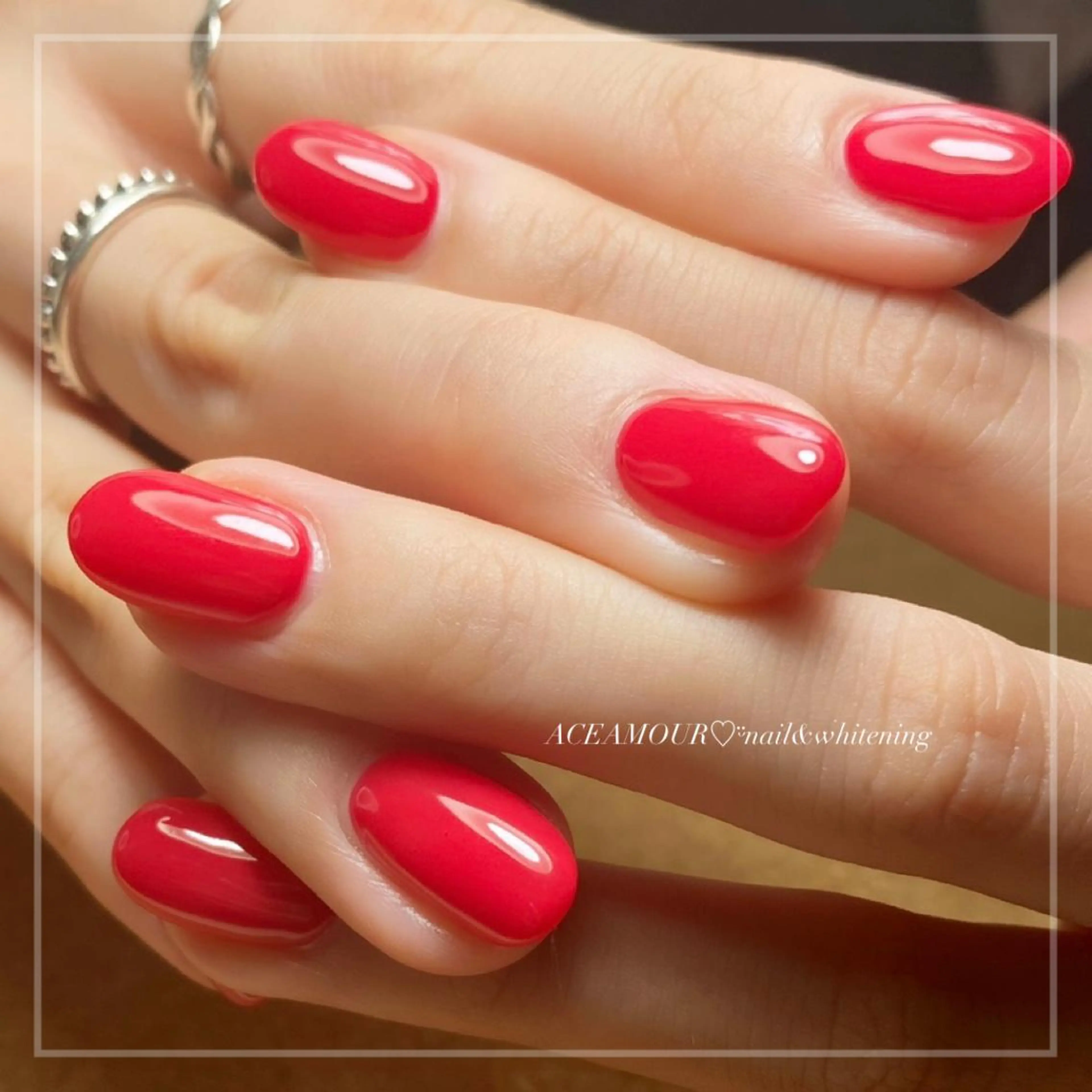 ネイル ネイル/耳つぼ /新ホワイトニングのネイルデザイン