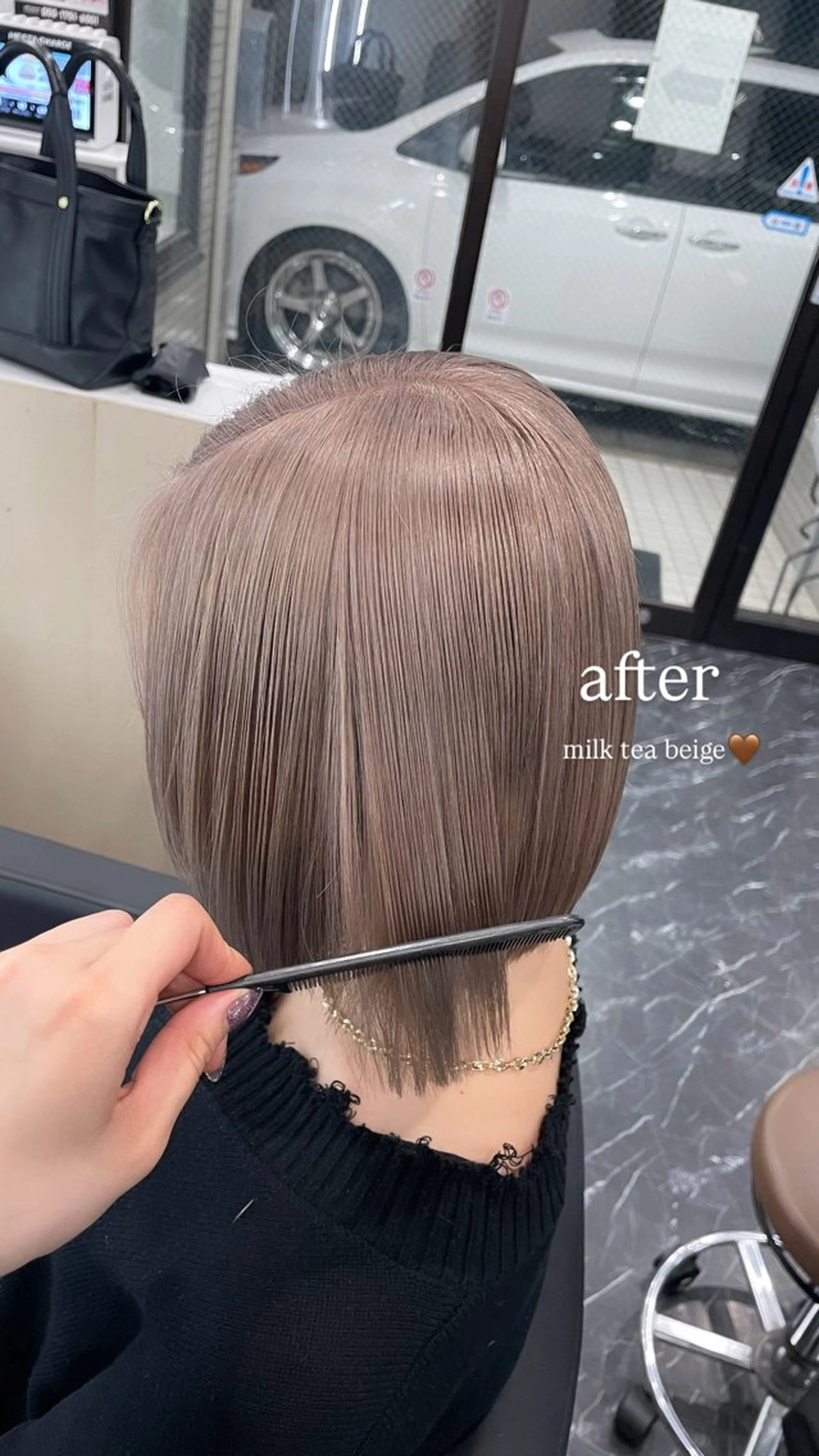 カラー ブリーチ・暖色カラー エクステ/mao🩰のヘアスタイル