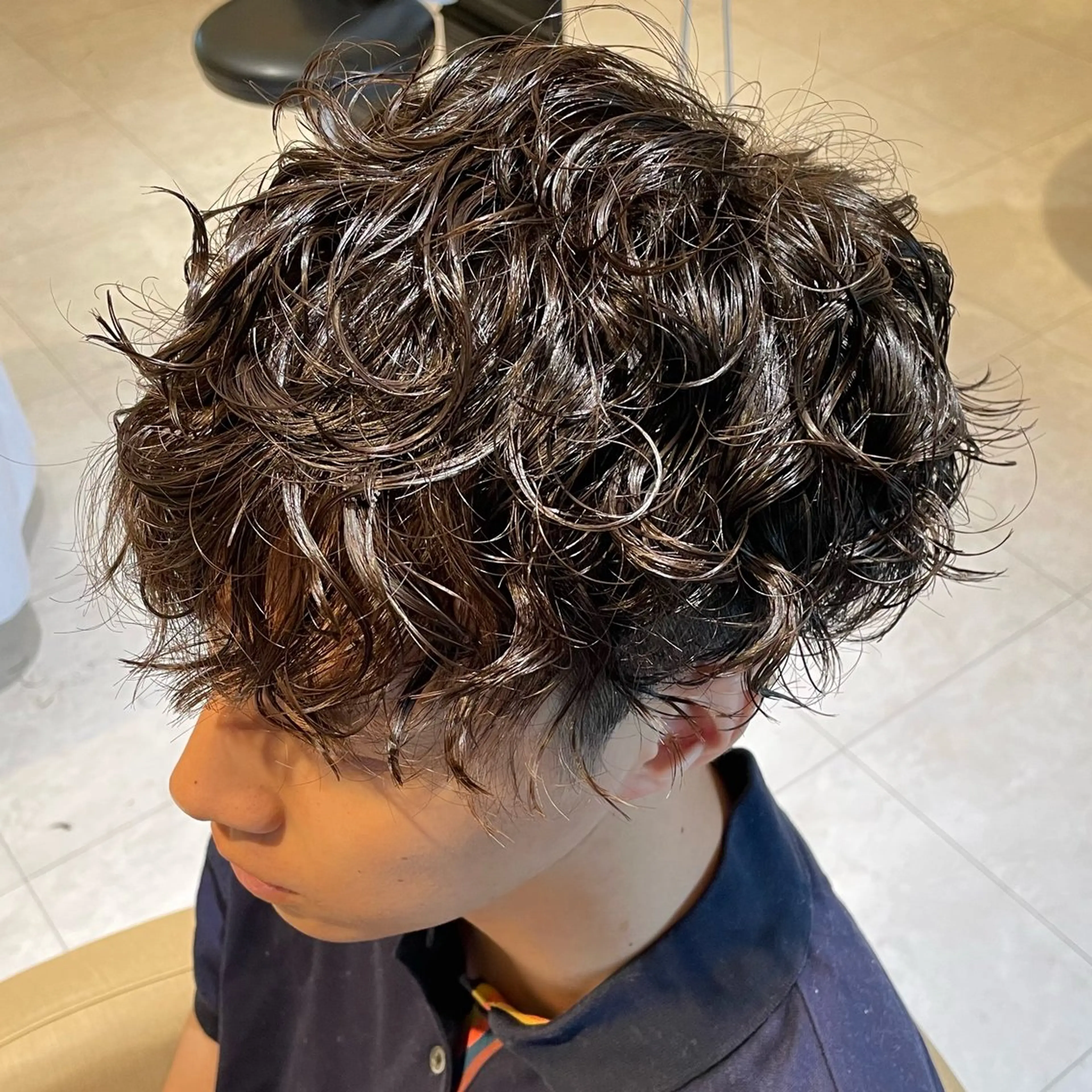 ショート パーマ メンズ メンズ専門美容師✂︎ 大庭勝己のヘアスタイル