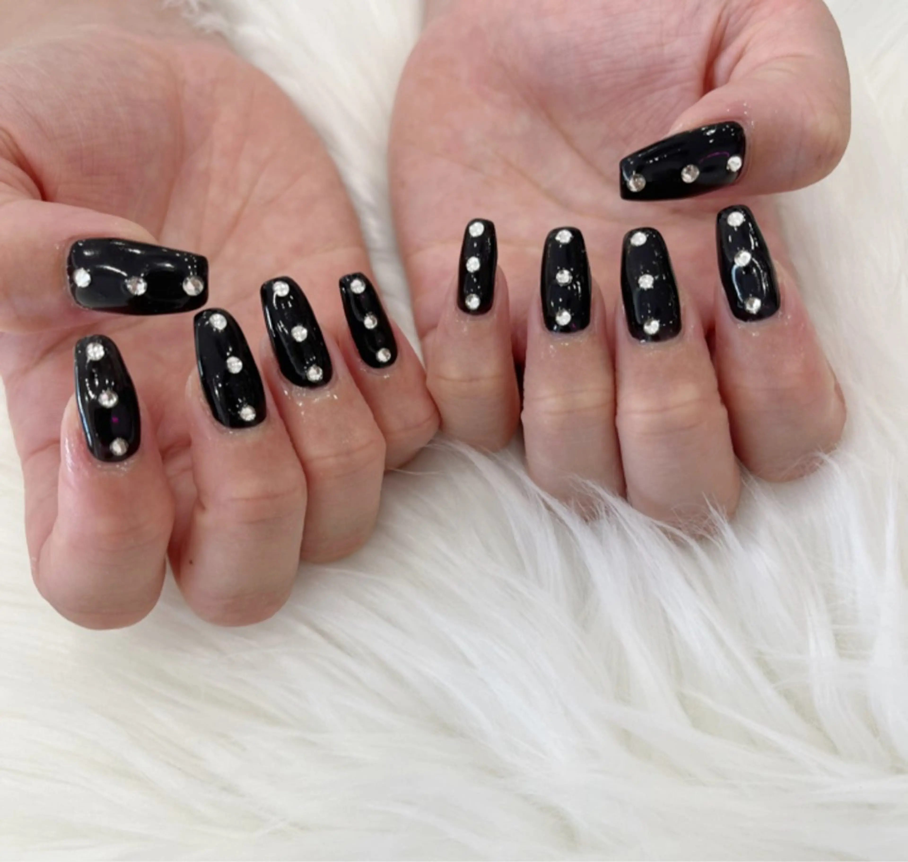 ネイル 長さ出し フットネイル ジェルネイル 韓国ネイル マグネットネイル #Amin nail salonのネイルデザイン