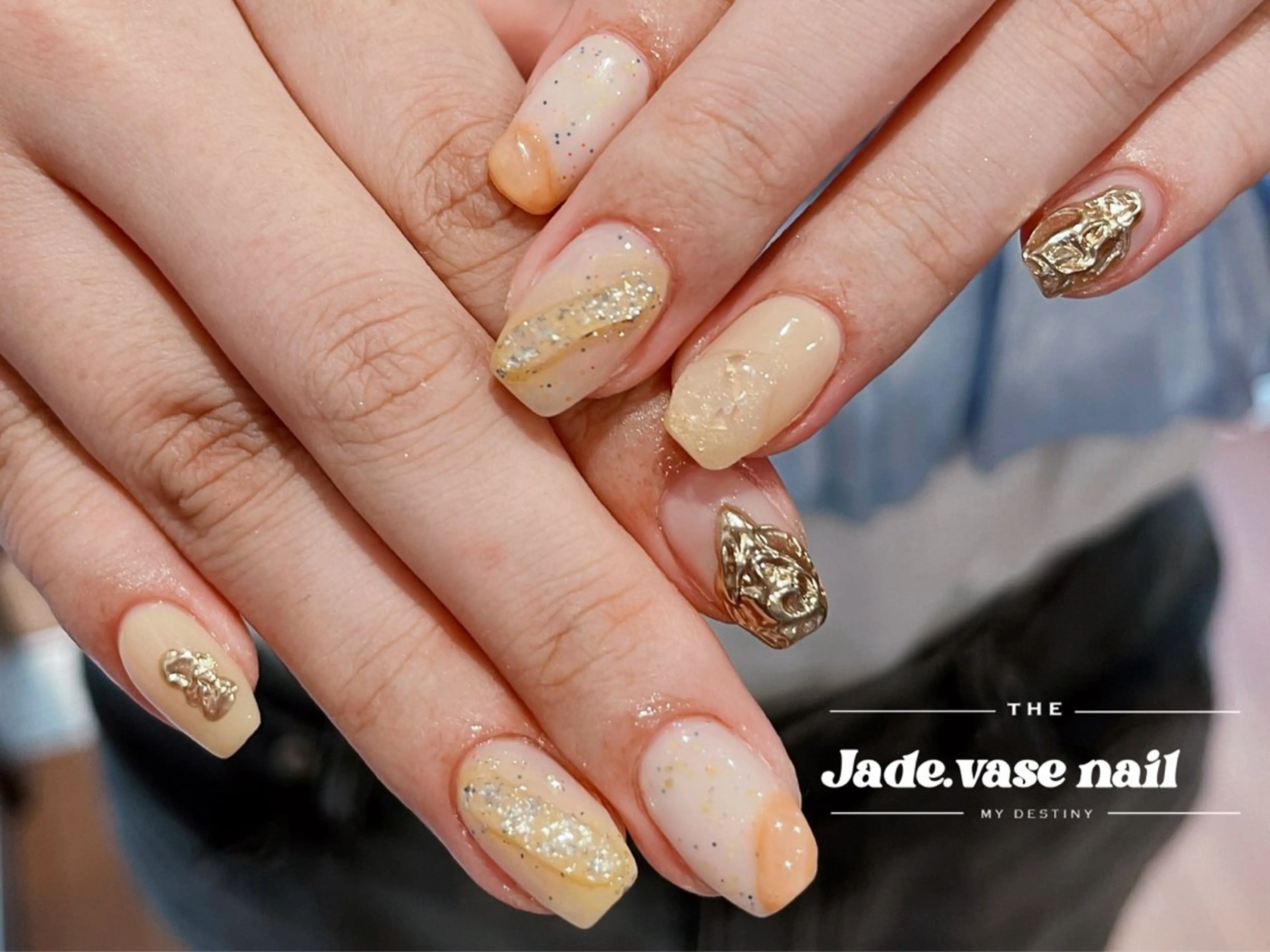 ネイル ハンドネイル ハンドケア ✰Jade.vase 银座のネイルデザイン