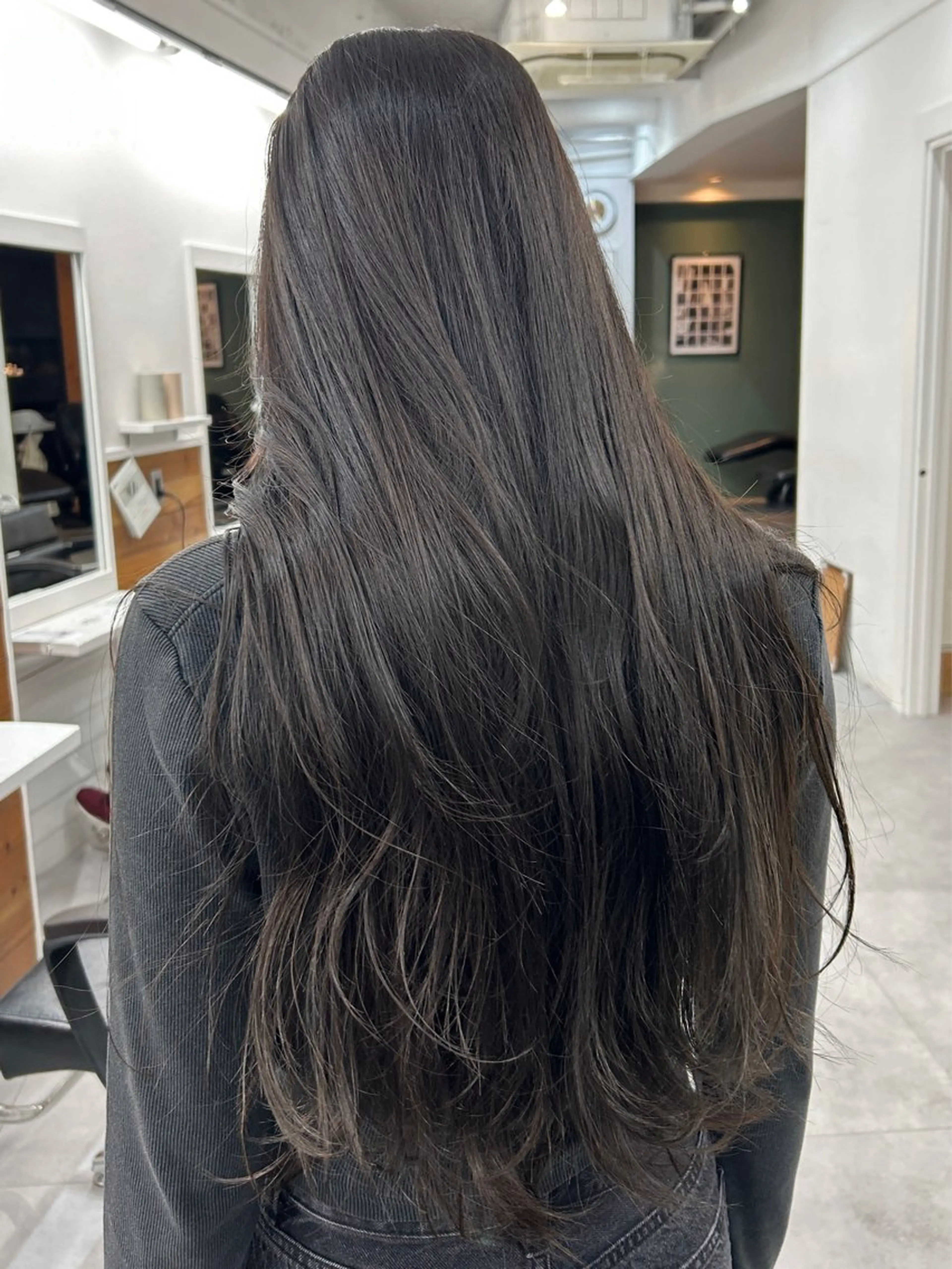 ロング カラー レイヤーボブ/ 艶カラー/サナ🌼のヘアスタイル