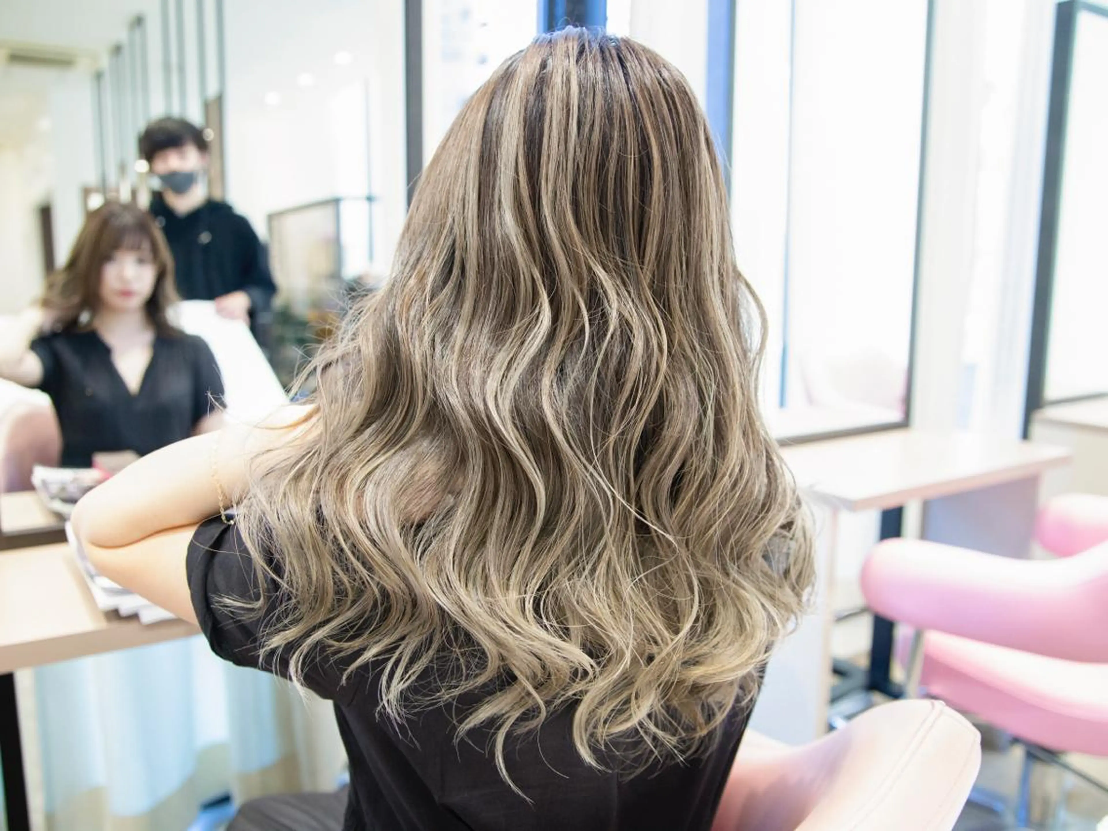 ロング カラー Re:ta Hair 飯田淳平のヘアスタイル