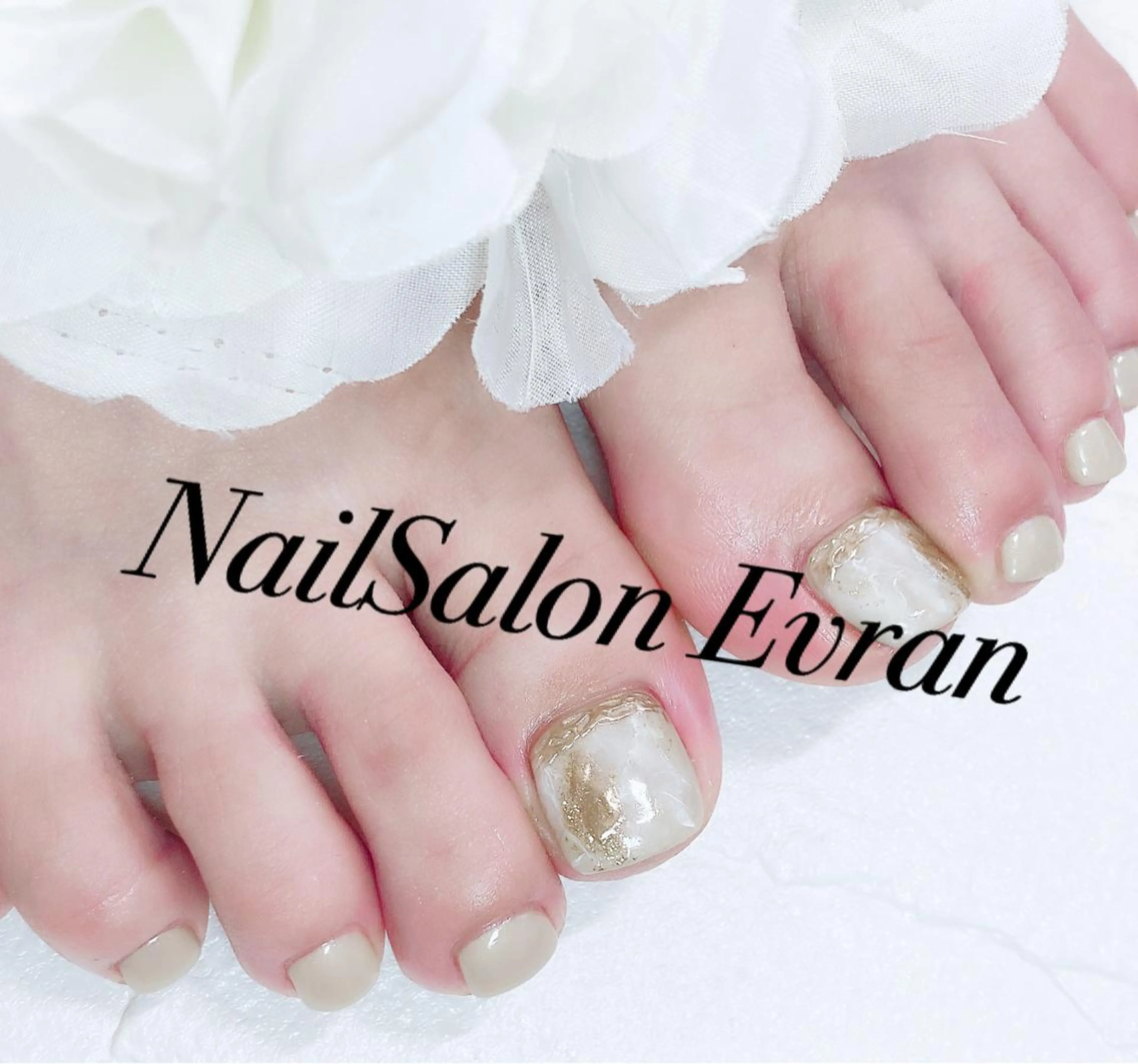 ネイル フットネイル Nail salon Evranのネイルデザイン
