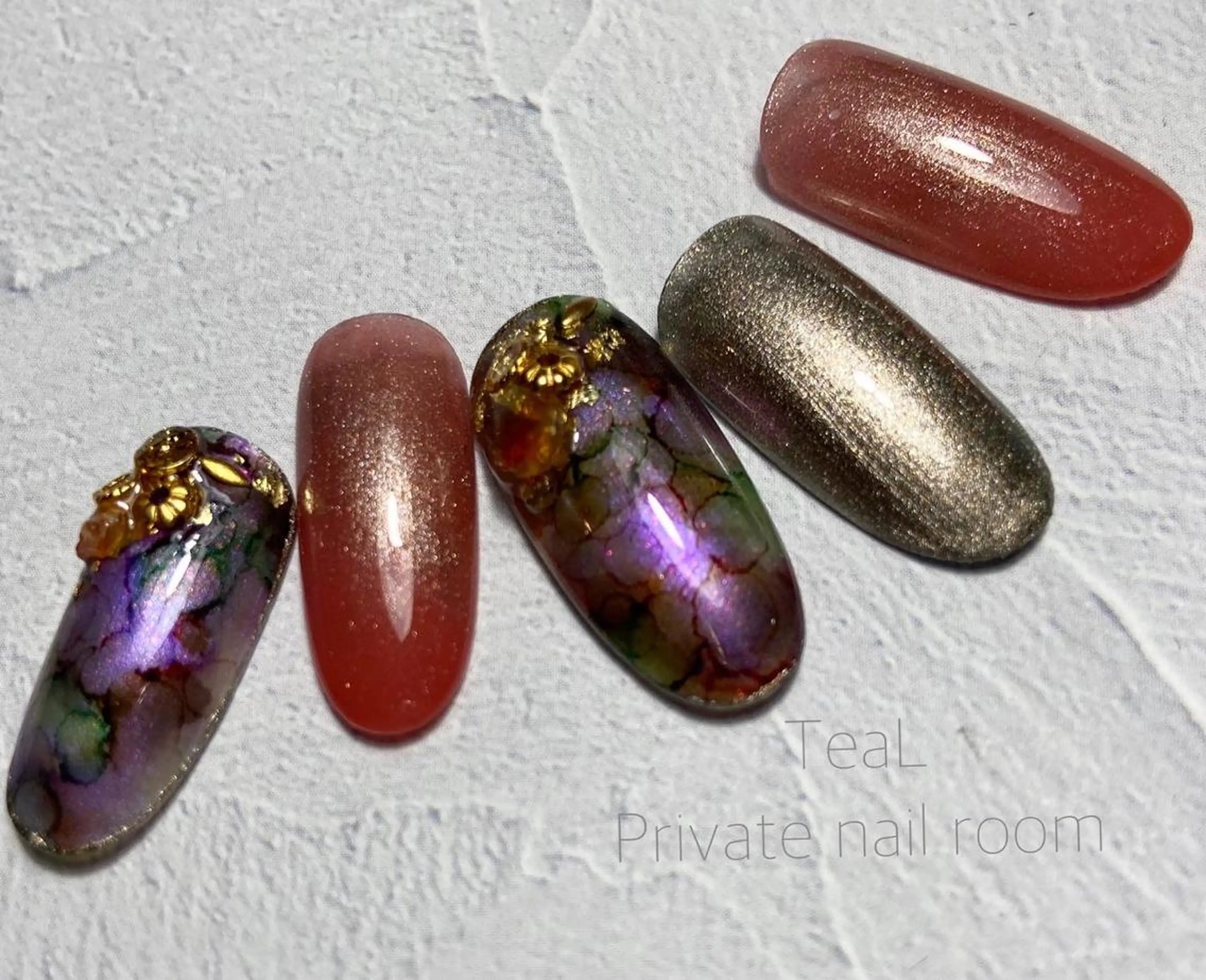 ネイル TeaL nailのネイルデザイン