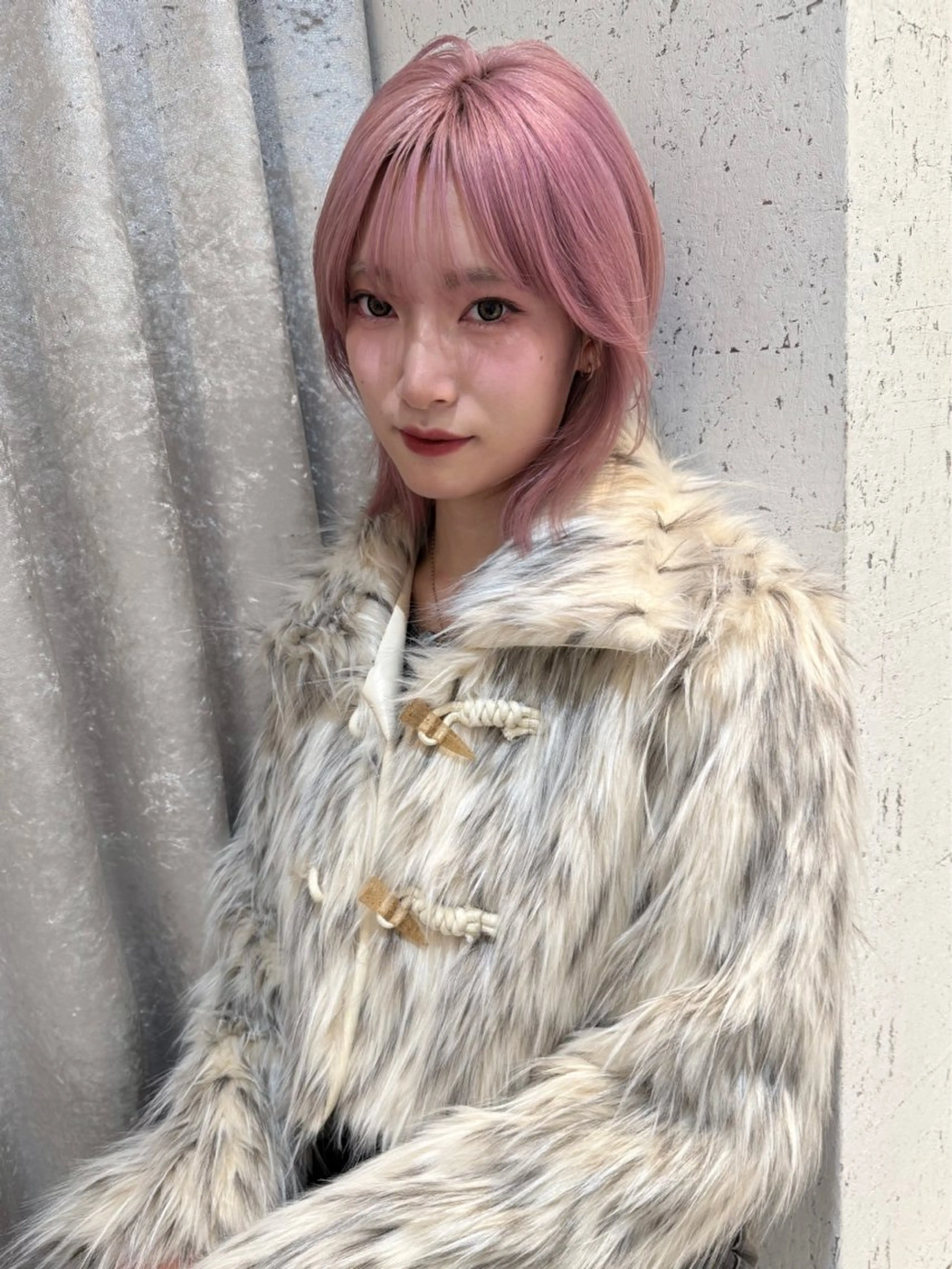 ミディアム カラー 似合わせカット カット ヘアカラー トリートメント mai / linoah˚✧のヘアスタイル
