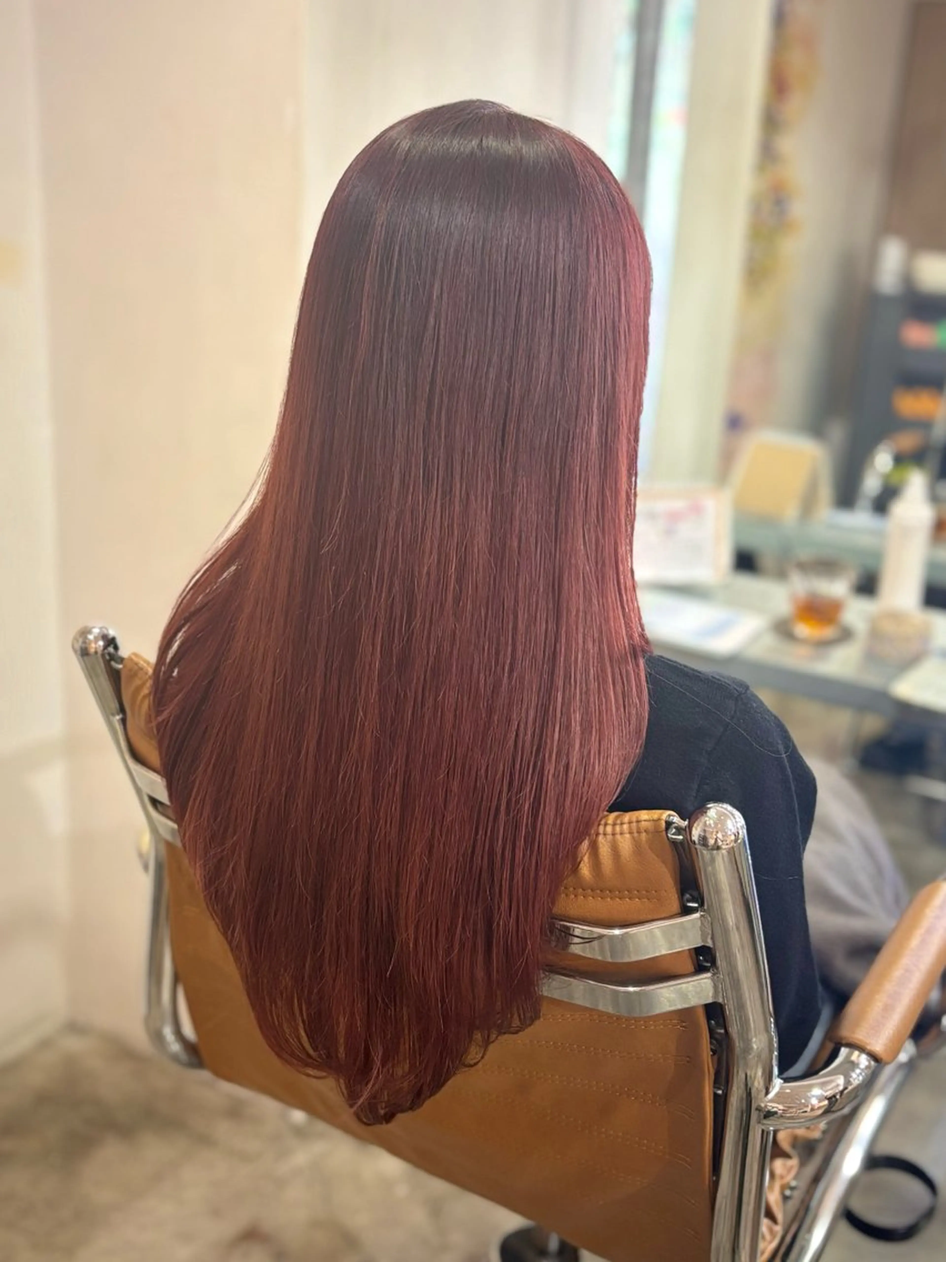 ロング カラー カット 縮毛矯正 トリートメント 髪質改善/ヘアケア coiiはしもとはなのヘアスタイル