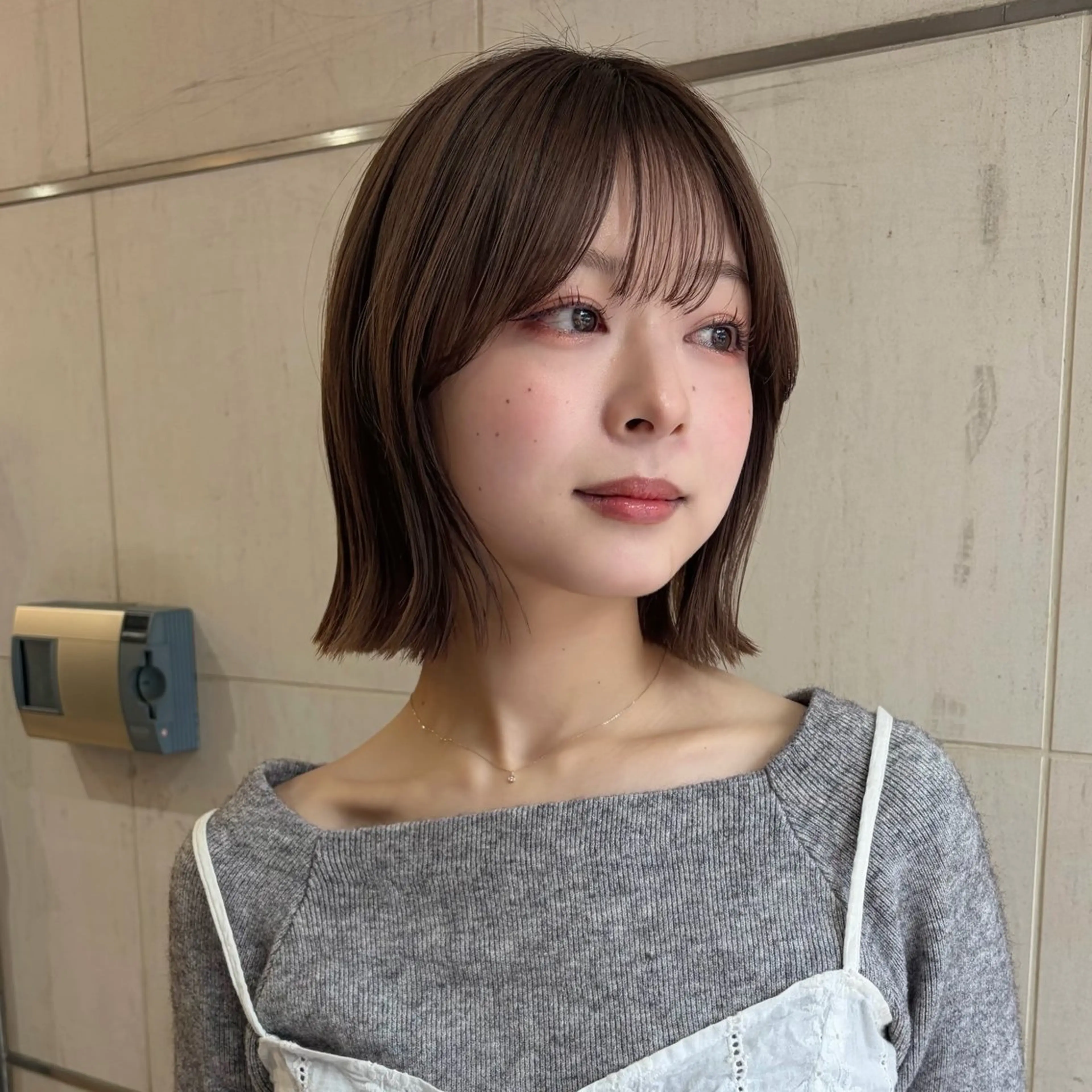 ショート カット ヘアカラー トリートメント 🌸透明感/レイヤー / 栗林 彩🌸のヘアスタイル