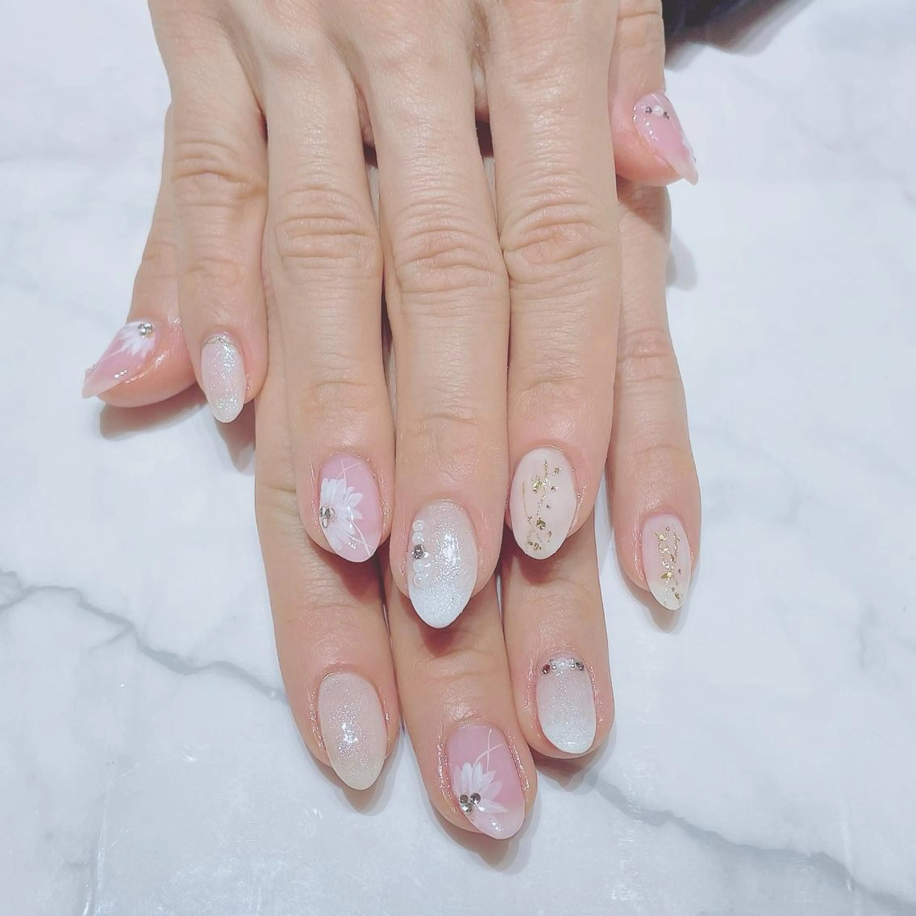 ネイル 持ち込み ネイルサロン Belleのネイルデザイン