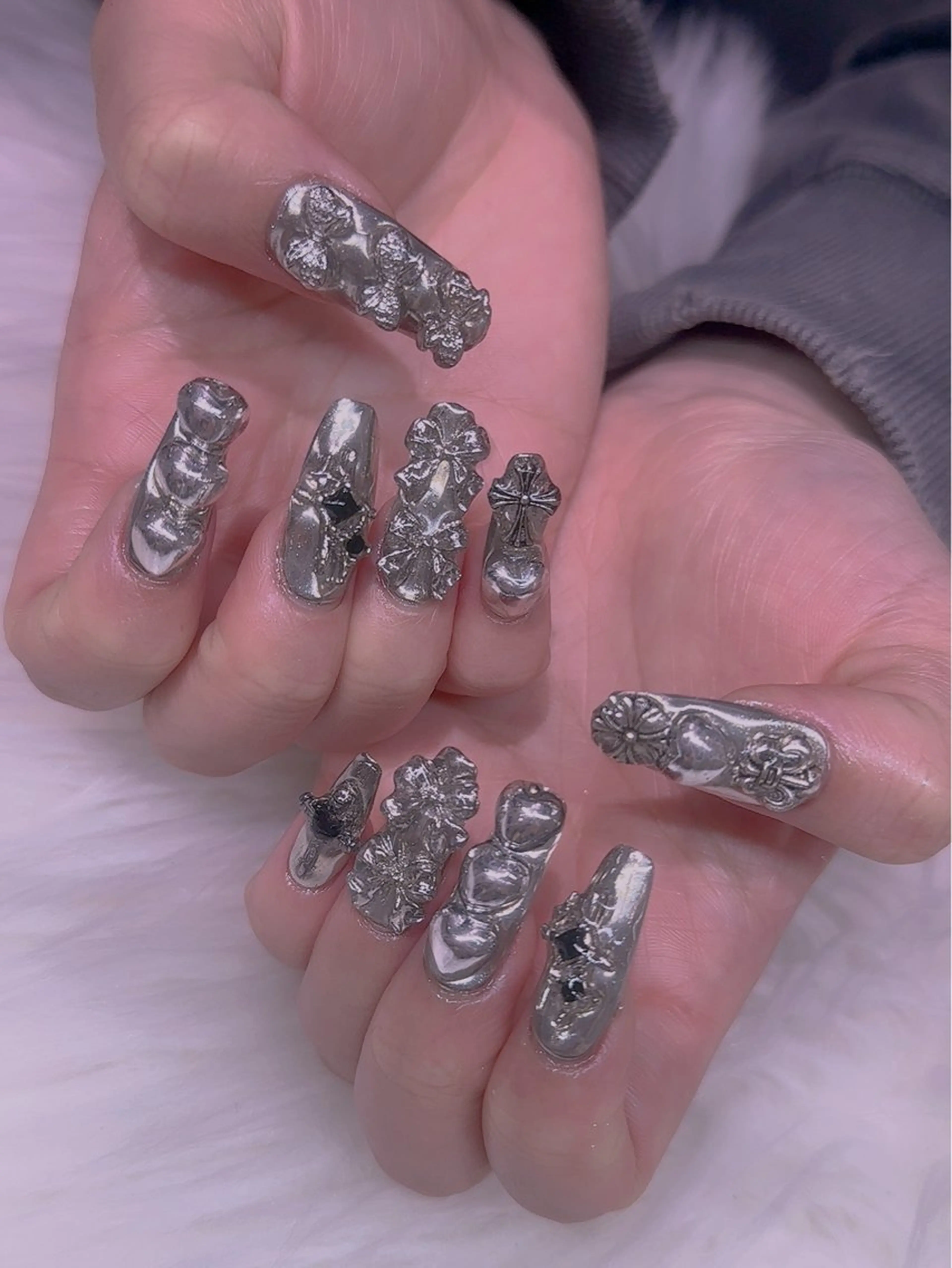 ネイル 長さだし専門店 M2　rikaのネイルデザイン