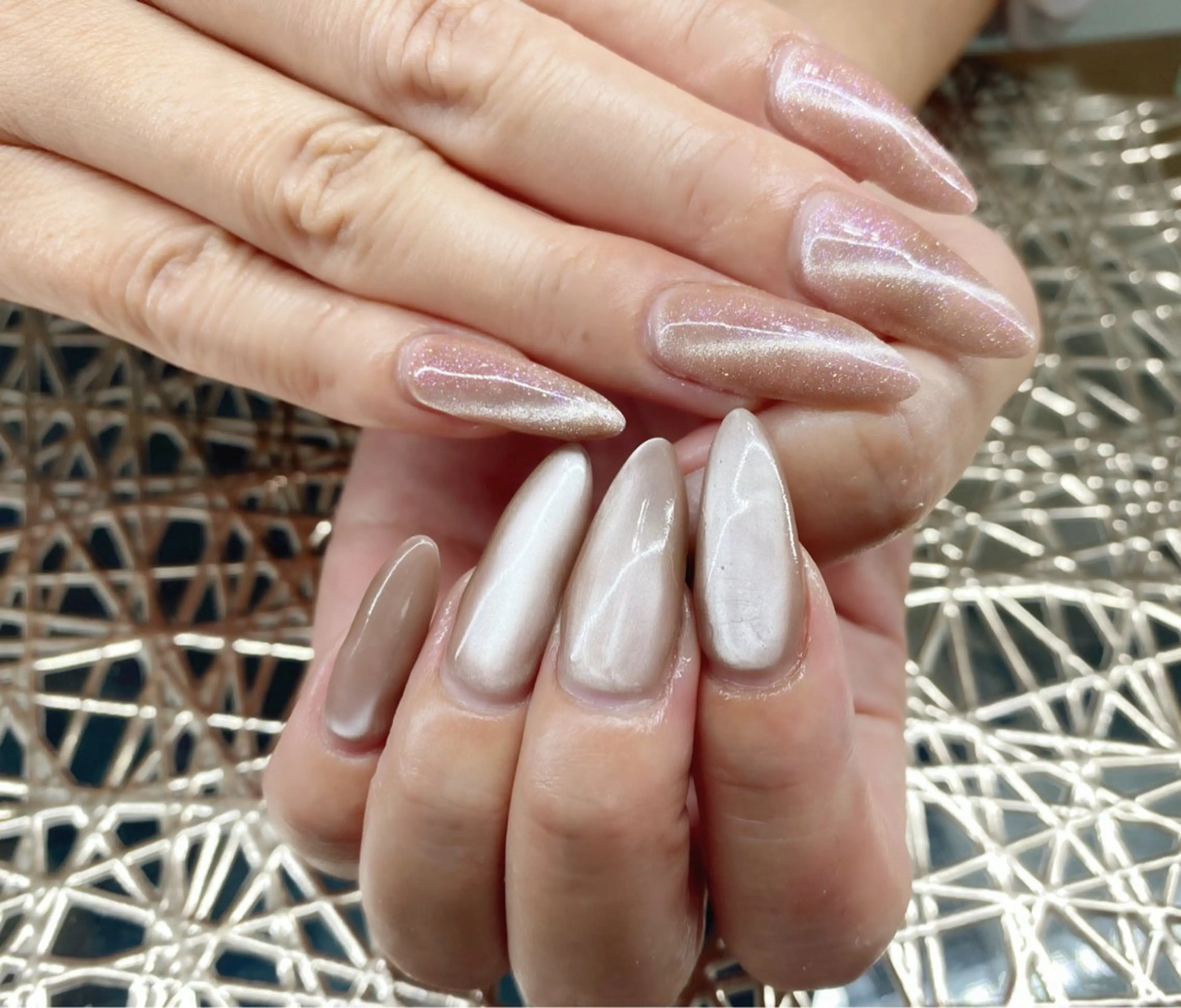 ハンド✨マグネットネイルの写真