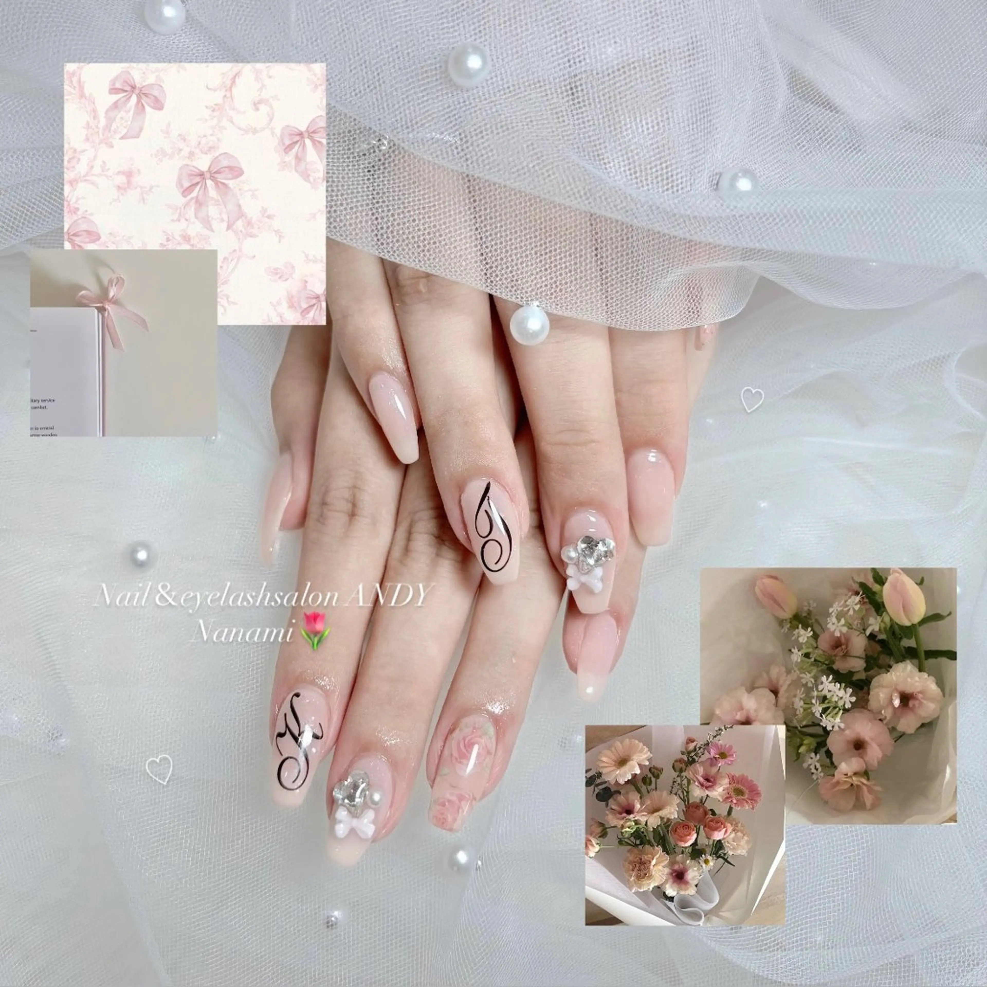 ネイル ハンドネイル Andy Nanami🎀のネイルデザイン
