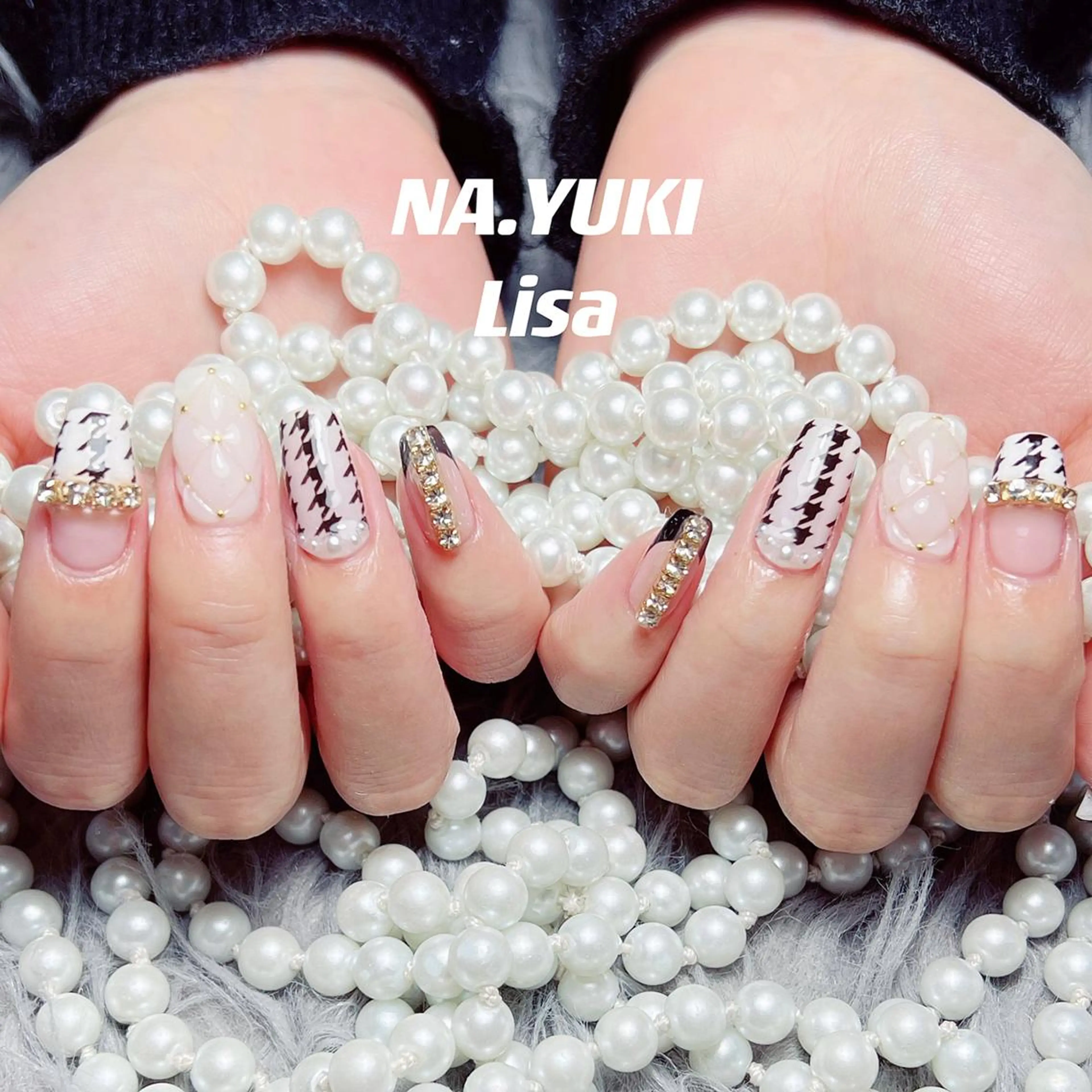 ネイル ロング ハンドネイル ハンドケア ナユキNA.YUKI 池袋店のネイルデザイン