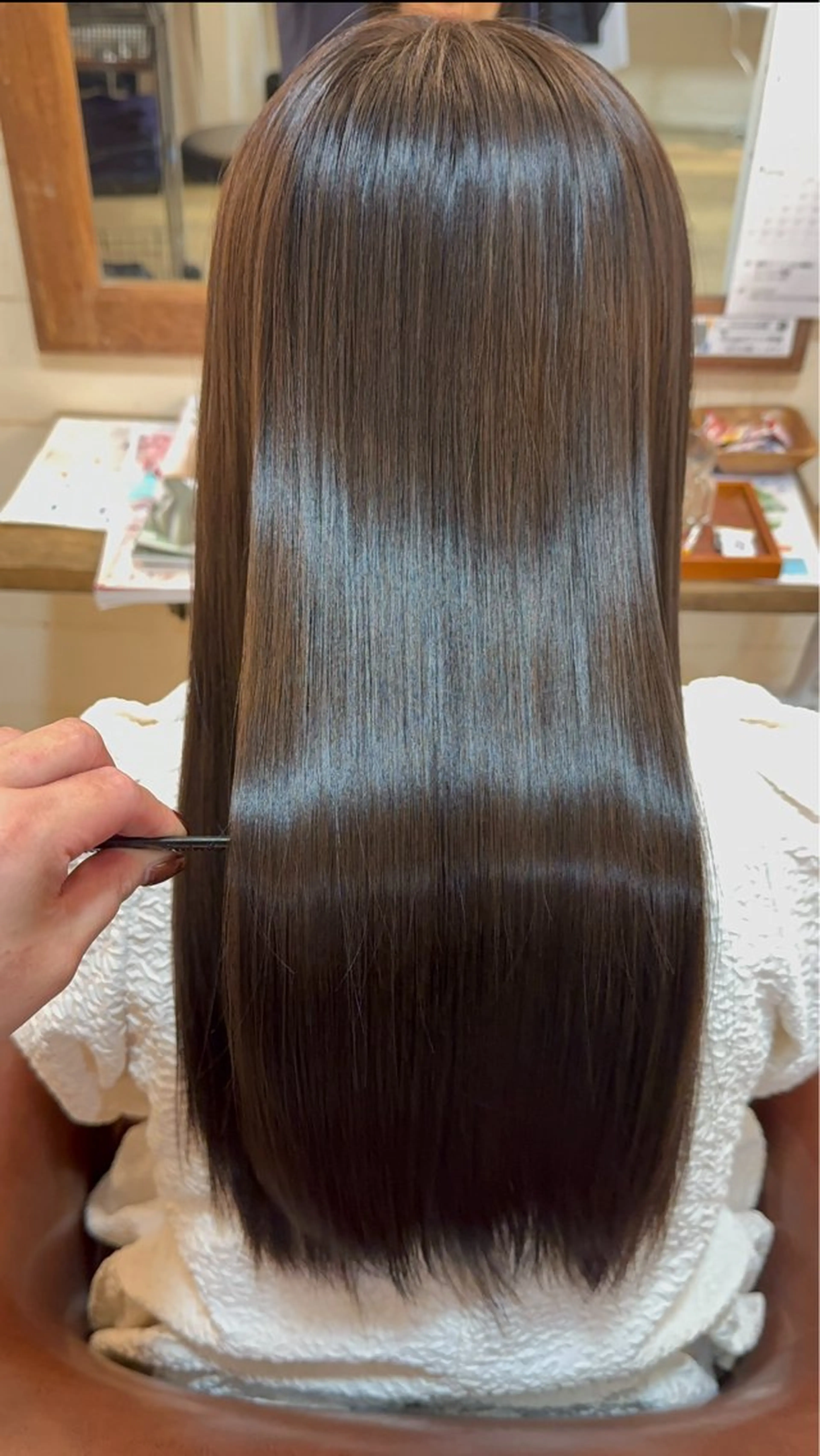 ロング suzu☺︎ 髪質改善/ストレートのヘアスタイル