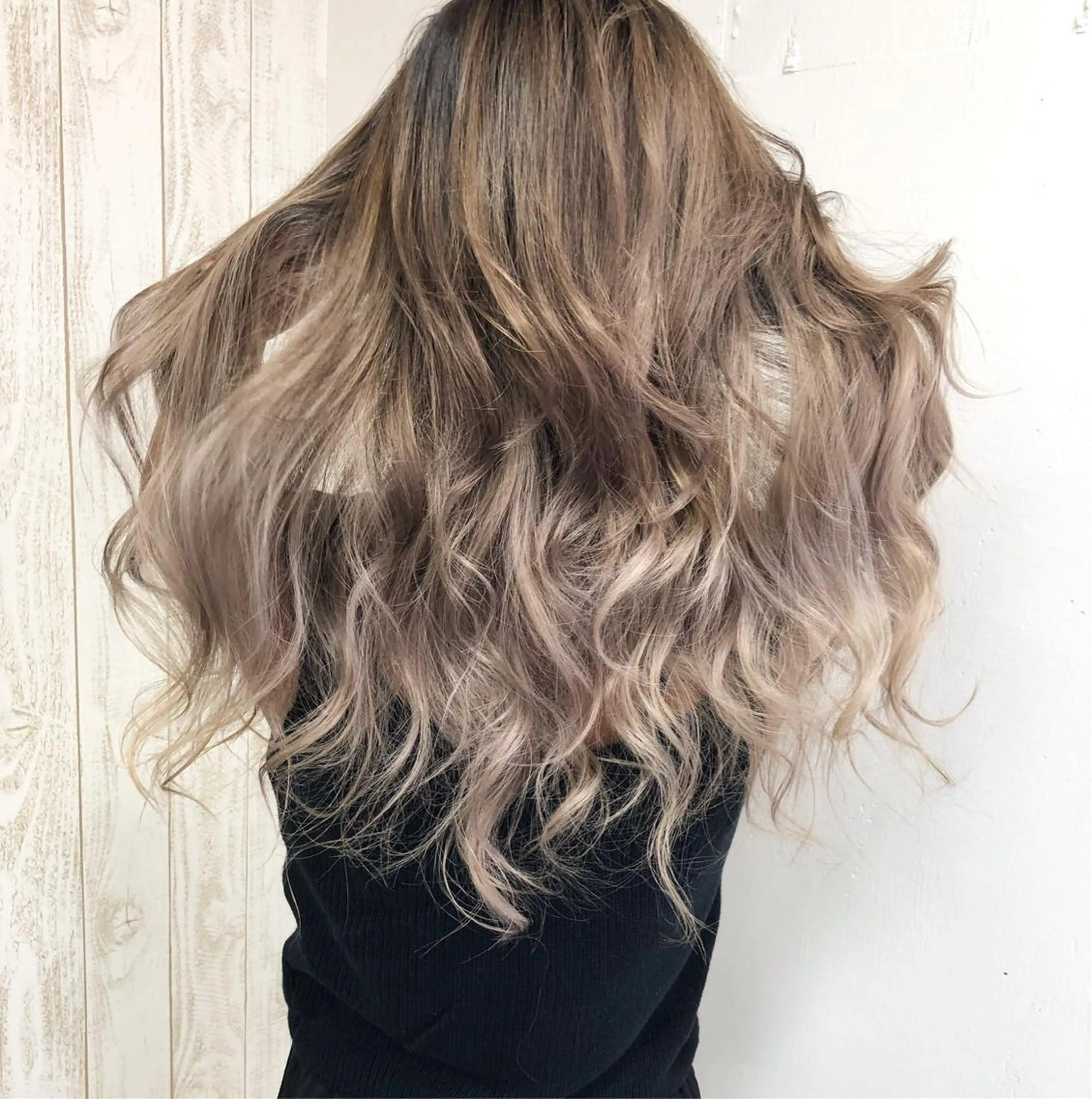 ロング カラー SALOWIN  原宿ash所属・タナカ タクヤのヘアスタイル