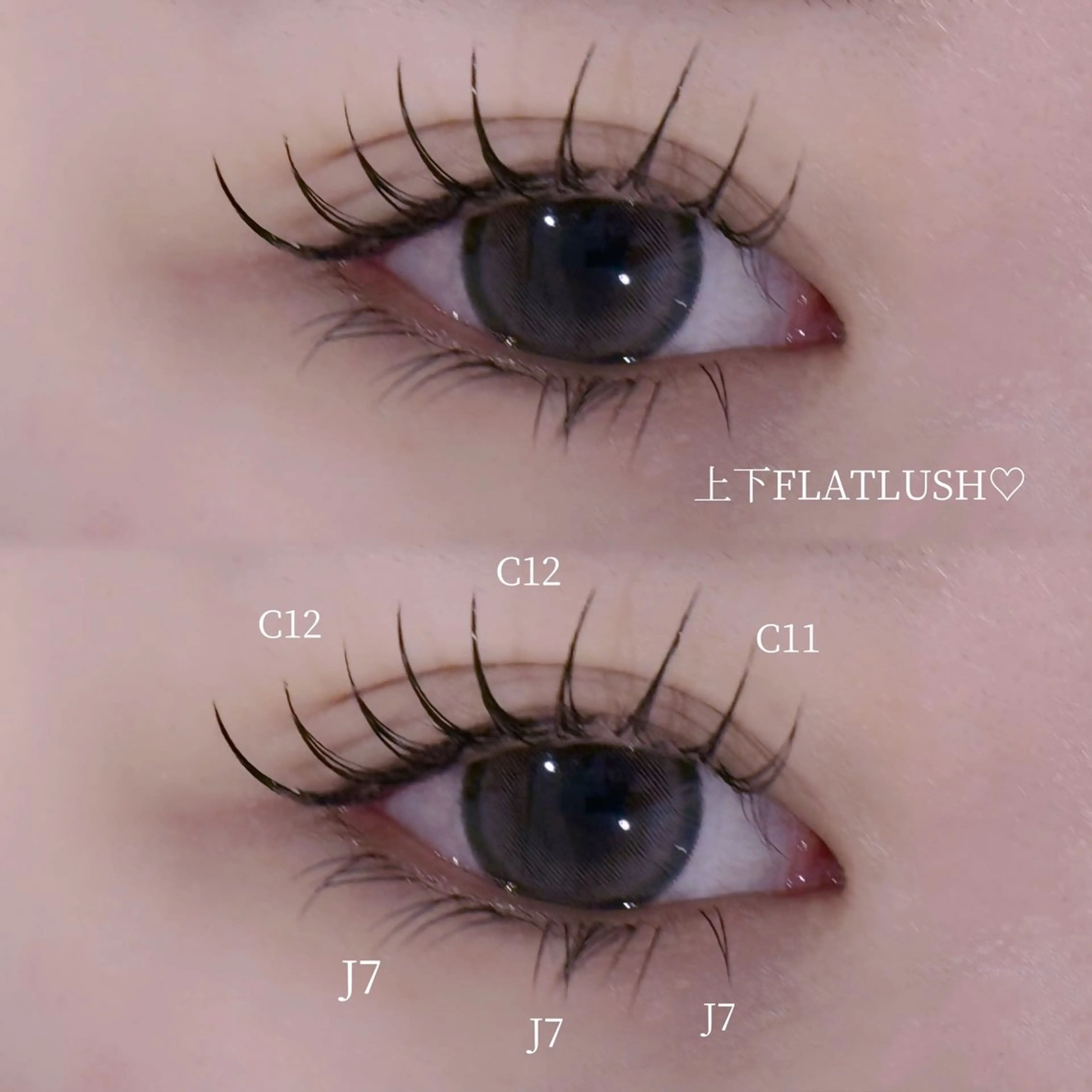 マツエク・マツパ EYELA リアのマツエク・マツパデザイン