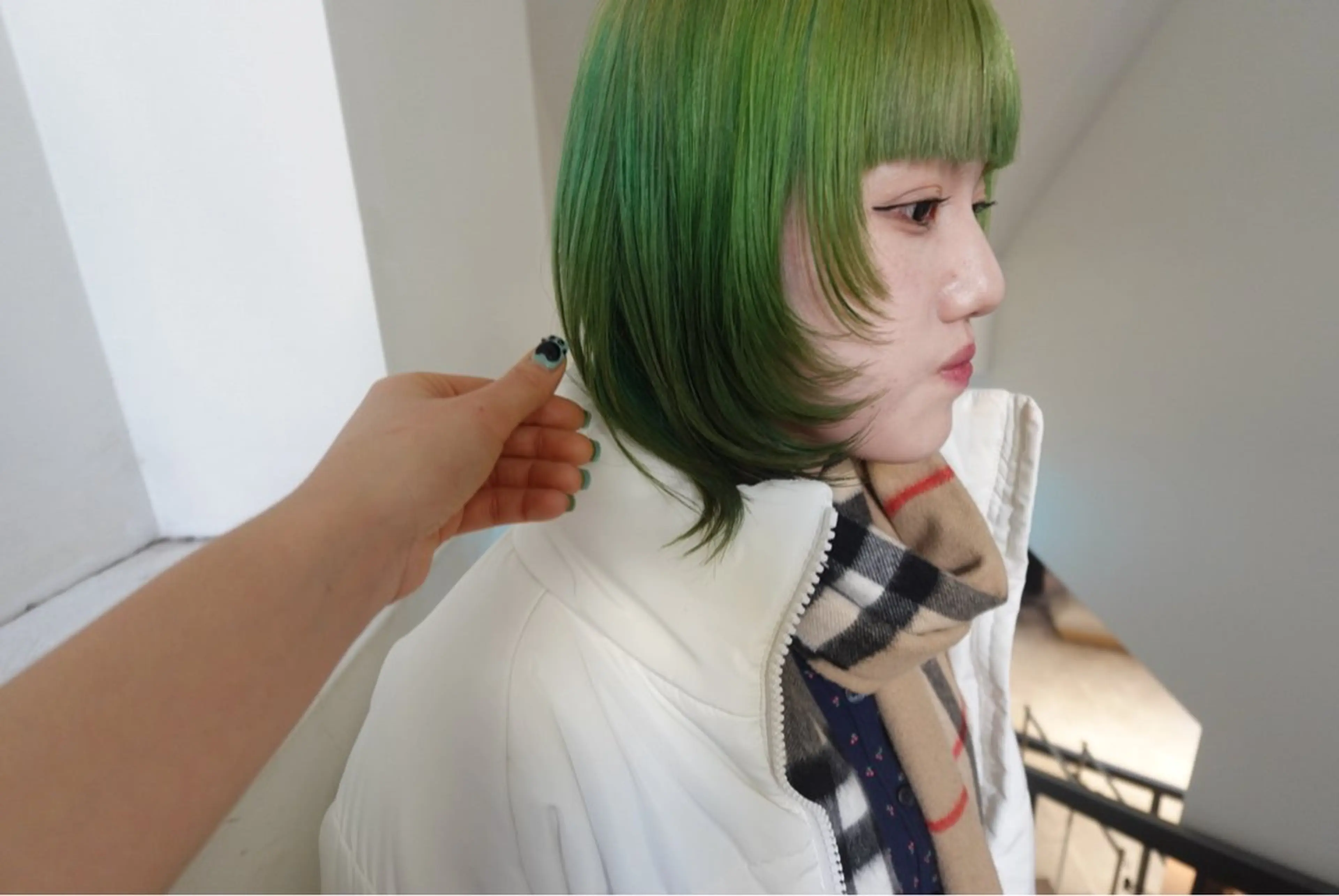 カラー ヘアカラー デザイン/ハッシュ レイヤー/senaのヘアスタイル