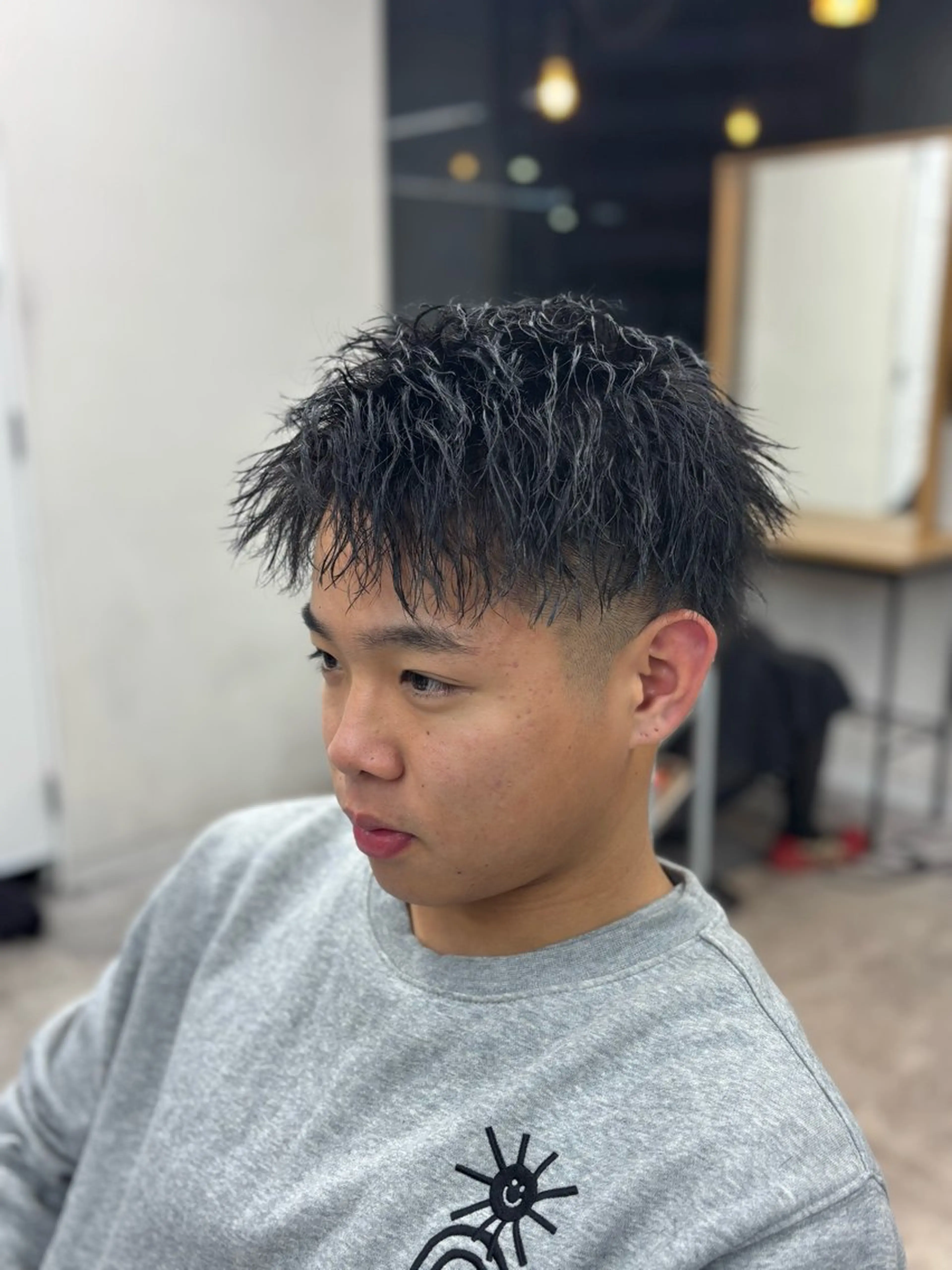 ショート パーマ メンズ DIECE所属・渋谷【メンズ特化】 レンのヘアスタイル