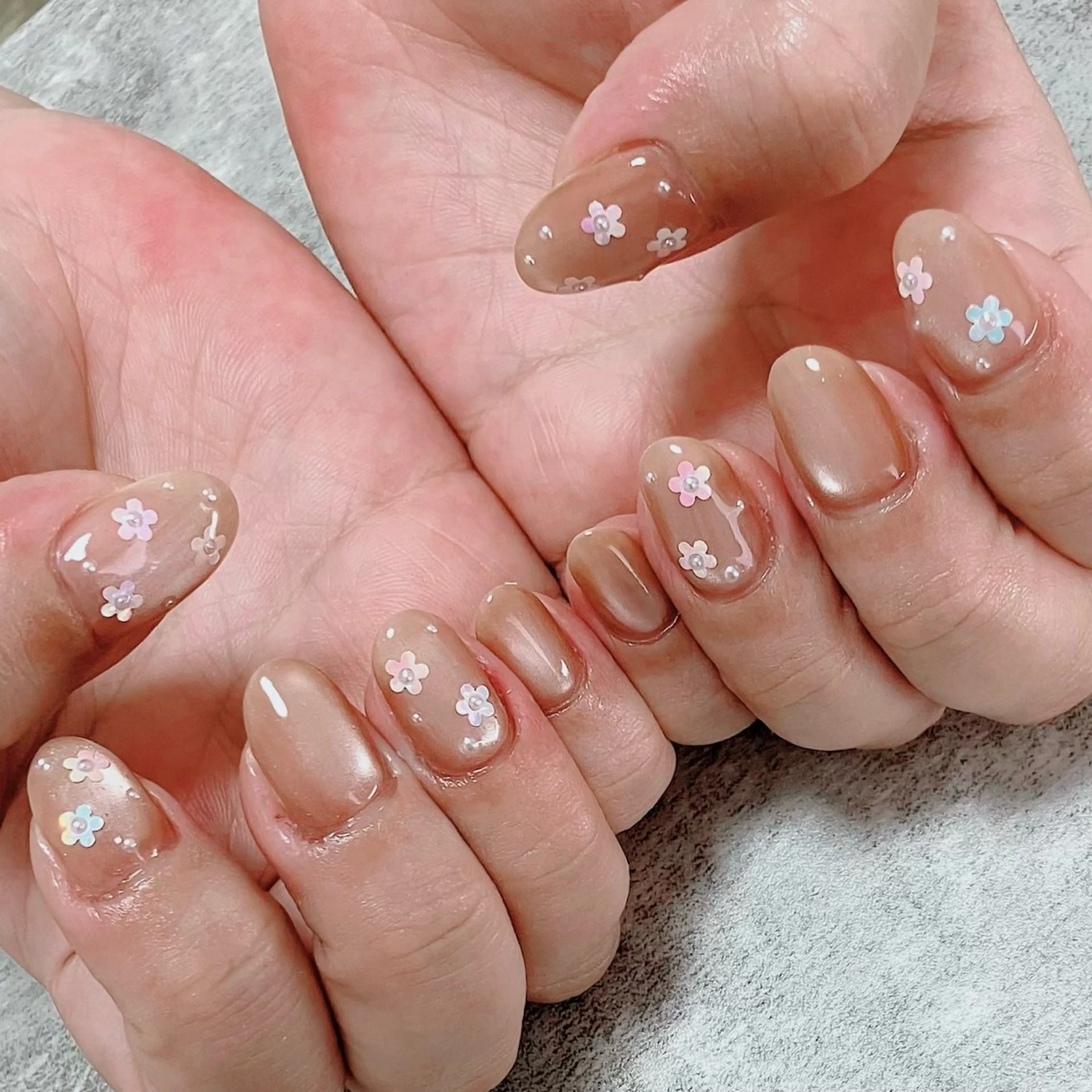 ネイル ハンドネイル ハンドケア shino🌟 痛ネイルのネイルデザイン