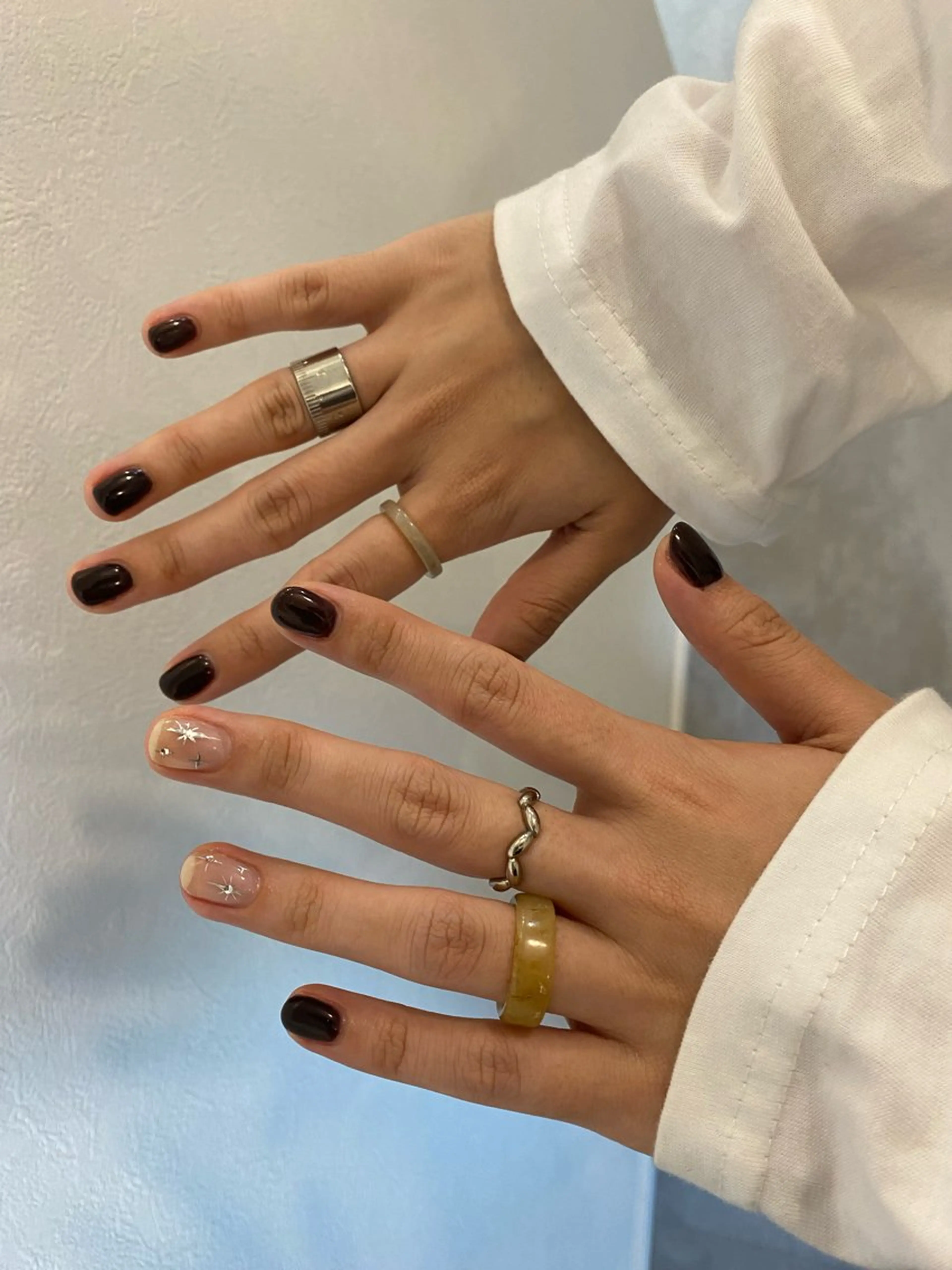 ネイル シンプルネイル Maitani Fumiのネイルデザイン