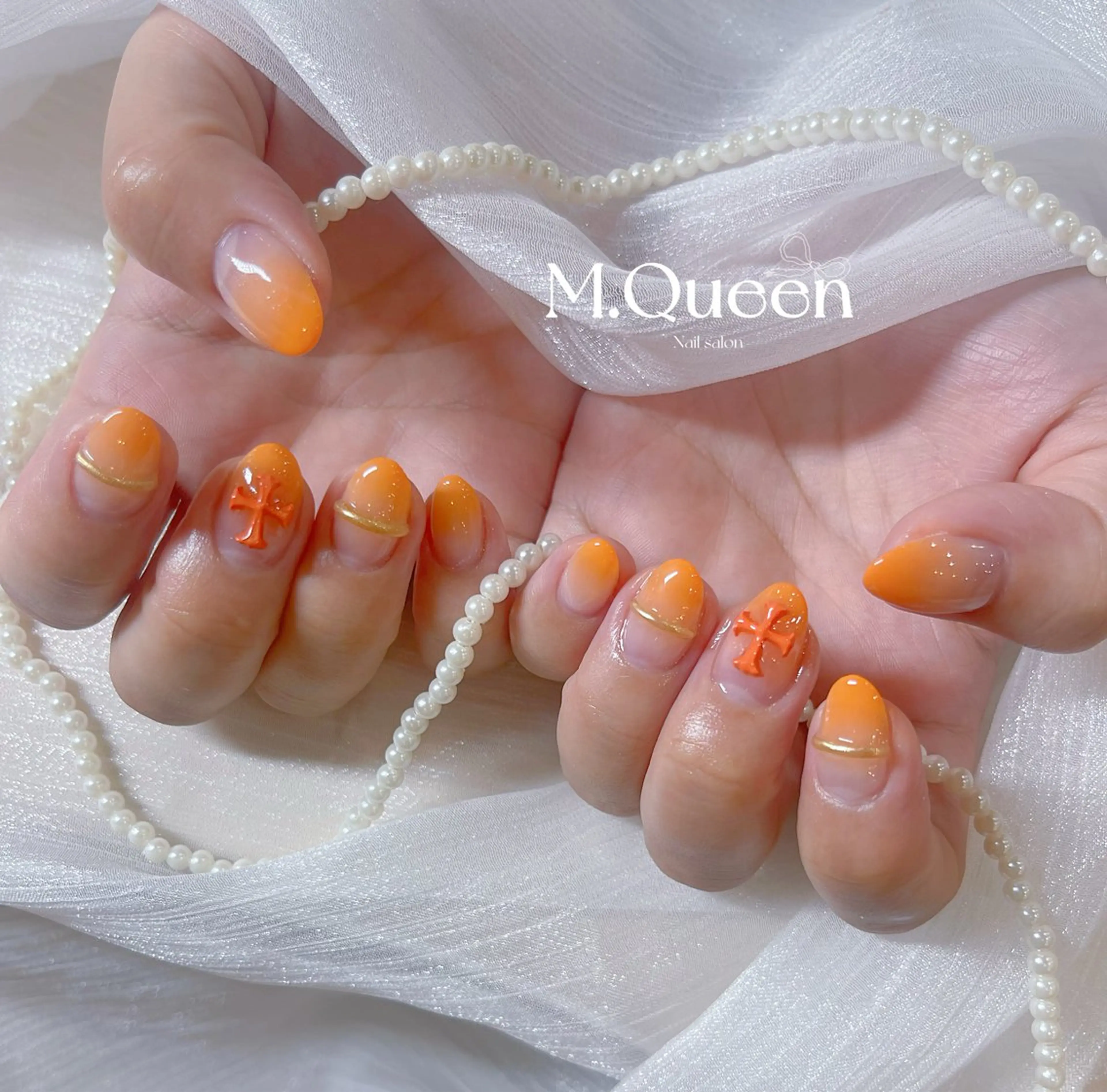 ネイル MQueen ネイルサロンマルのネイルデザイン