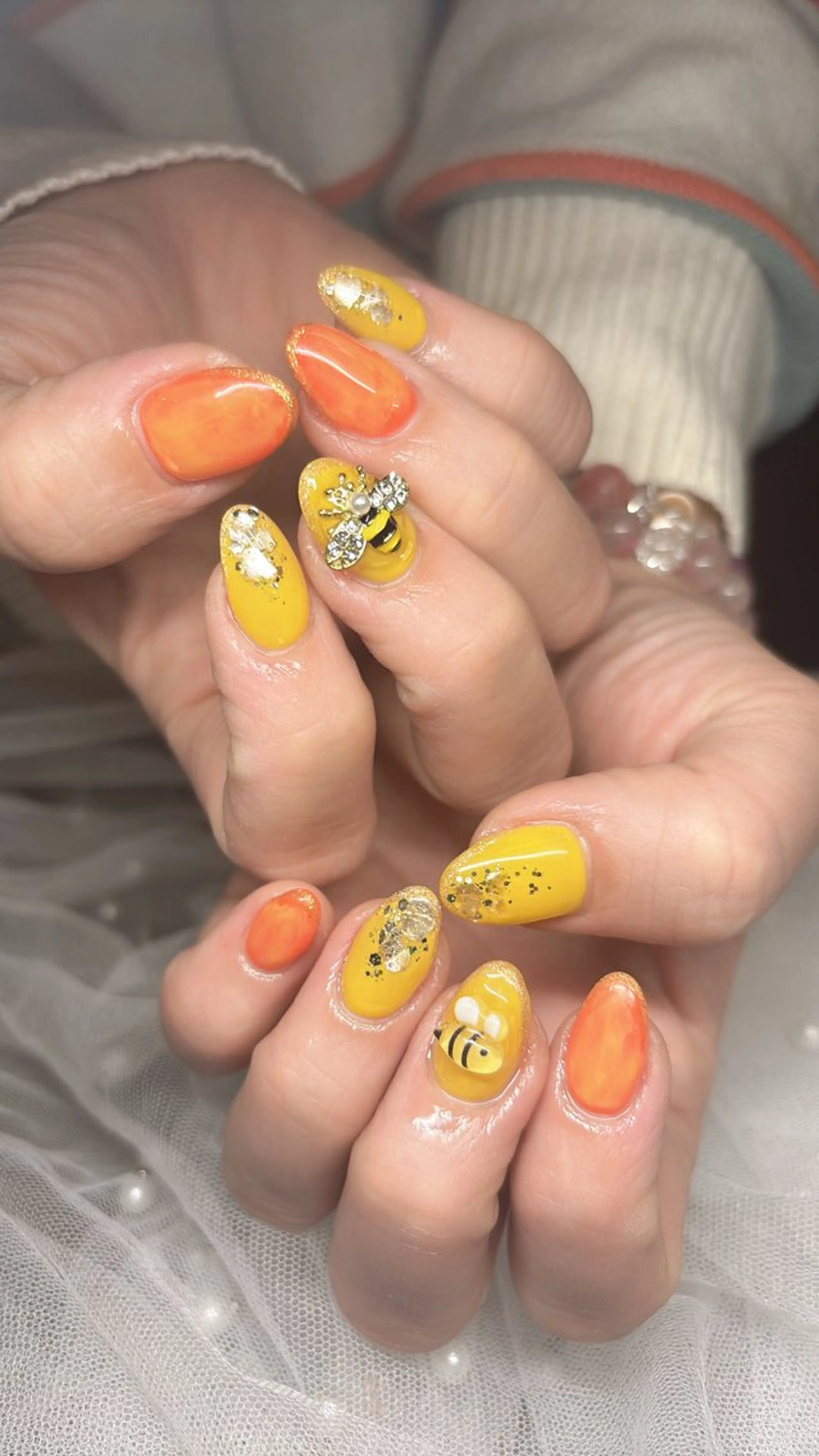 ネイル 夏ネイル ハンドネイル happiness nailのネイルデザイン
