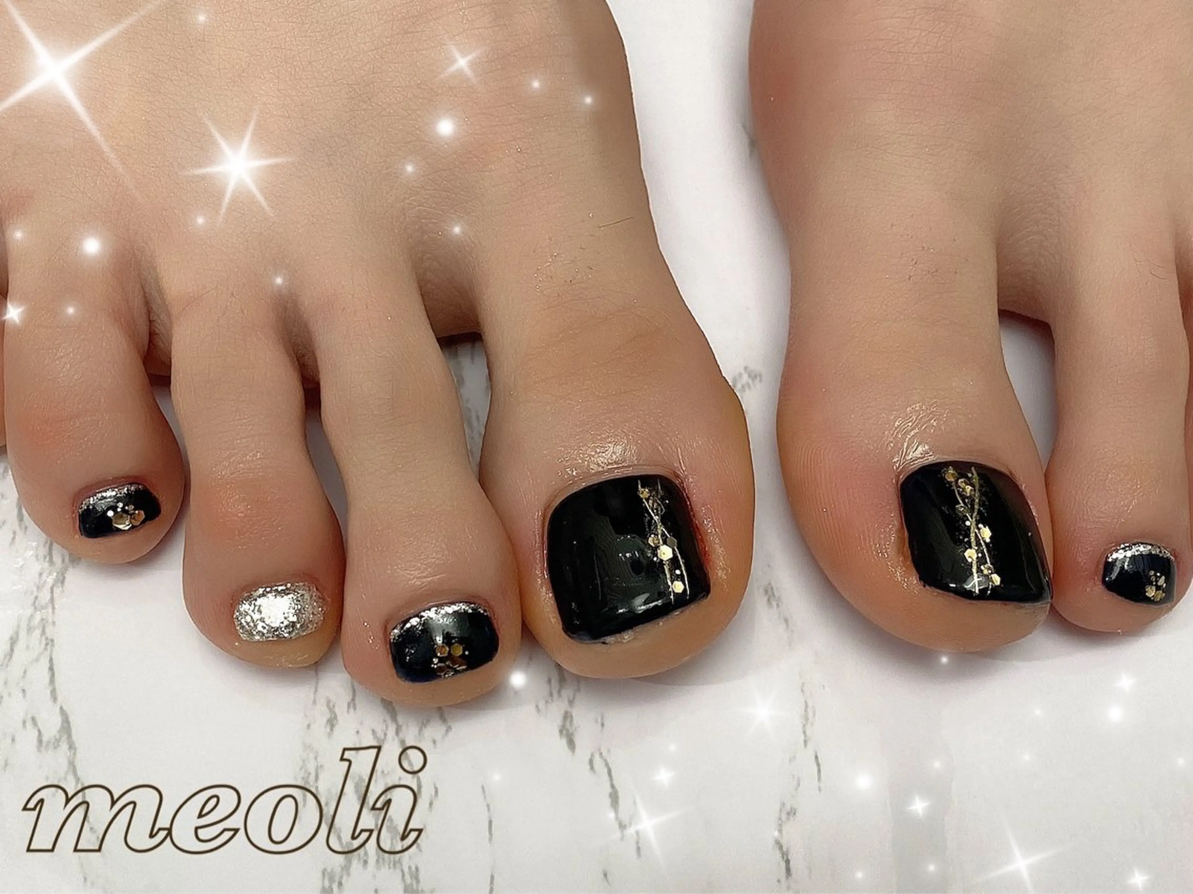 ネイル フットネイル nail salon meoli メグのネイルデザイン