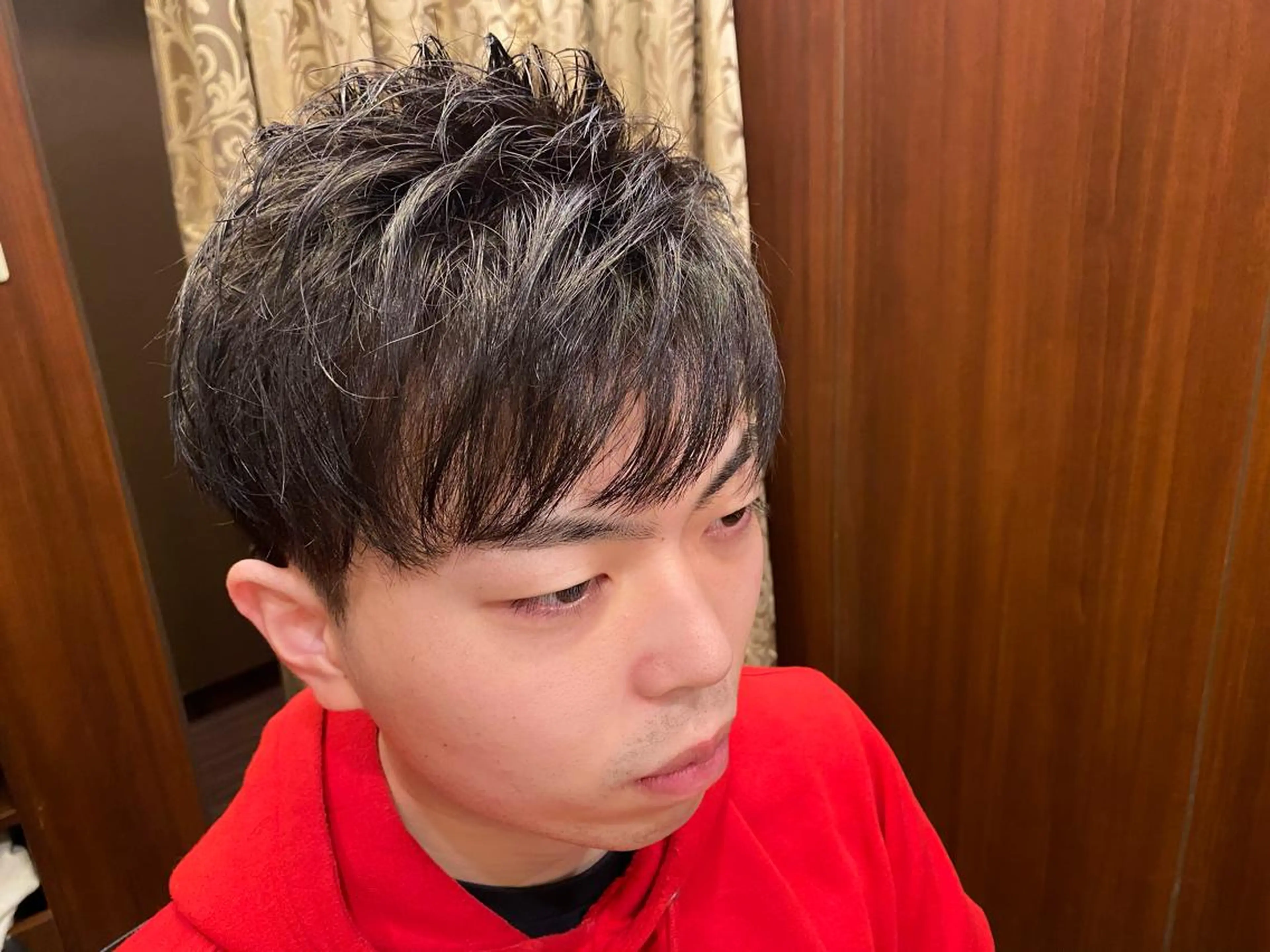 ショート メンズ 浅見 天翔のヘアスタイル