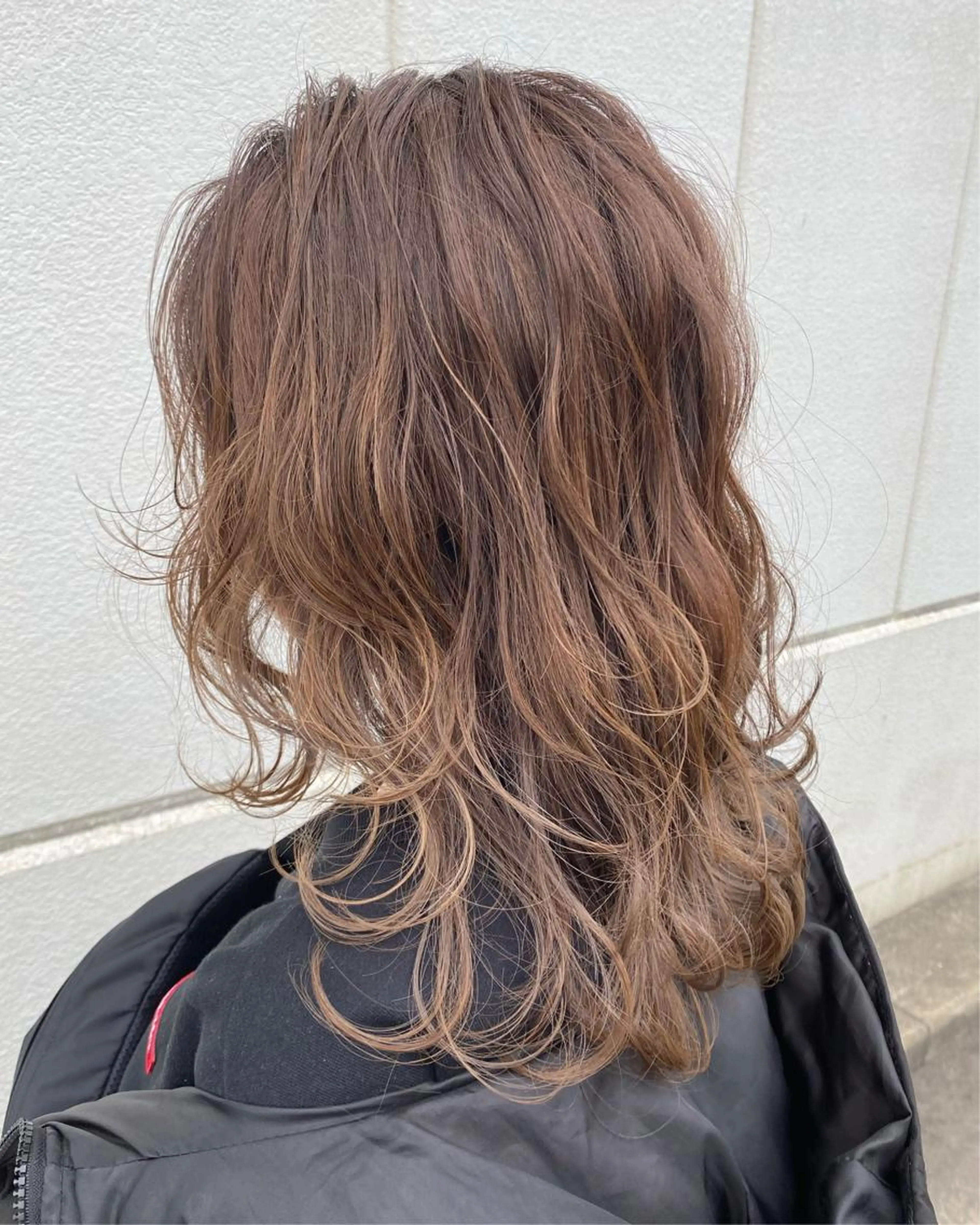 カット+ゆるふわパーマ＋ホームケア付きトリートメントの写真