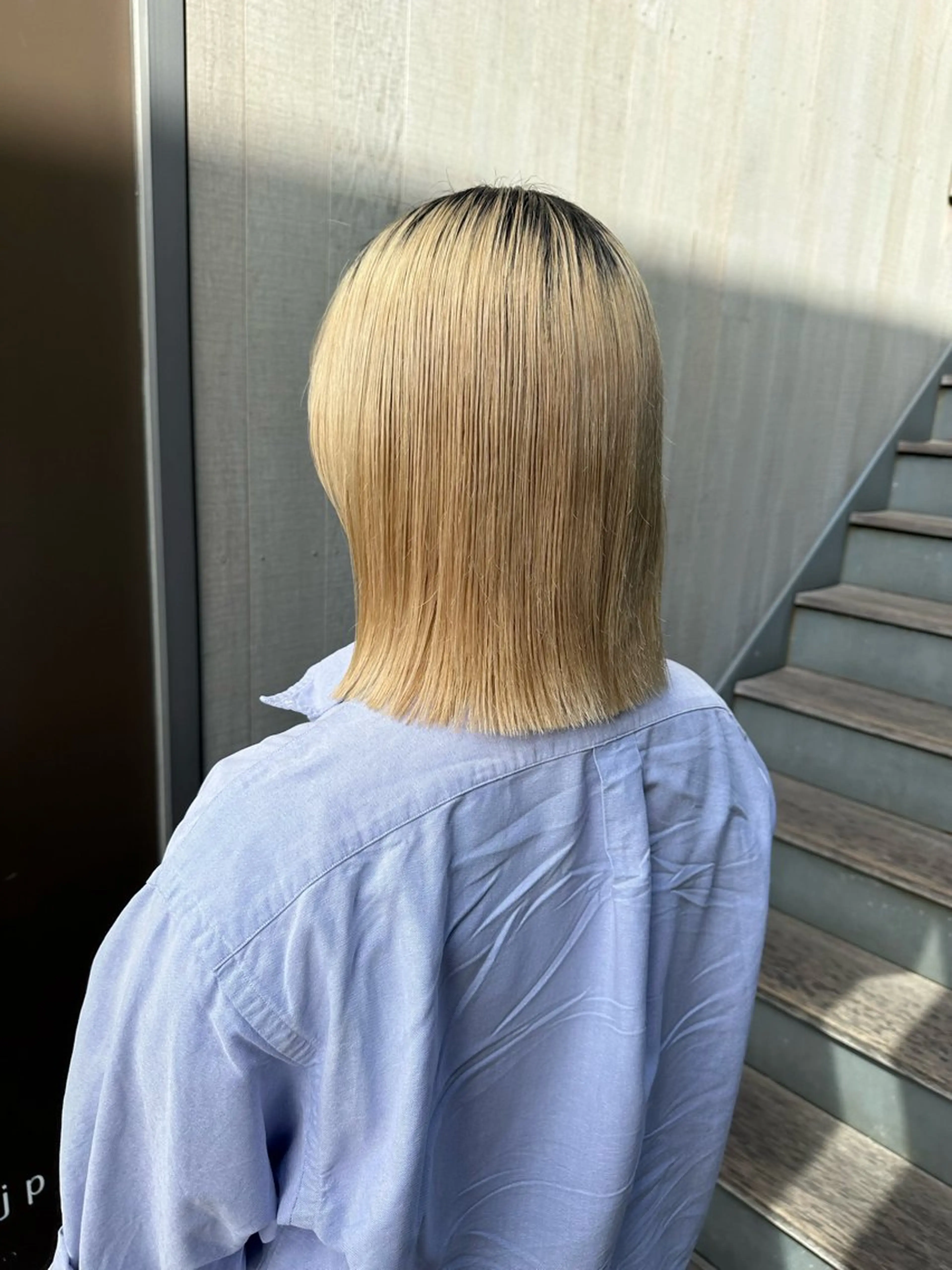 似合わせレイヤー 海外風レイヤーmioのヘアスタイル
