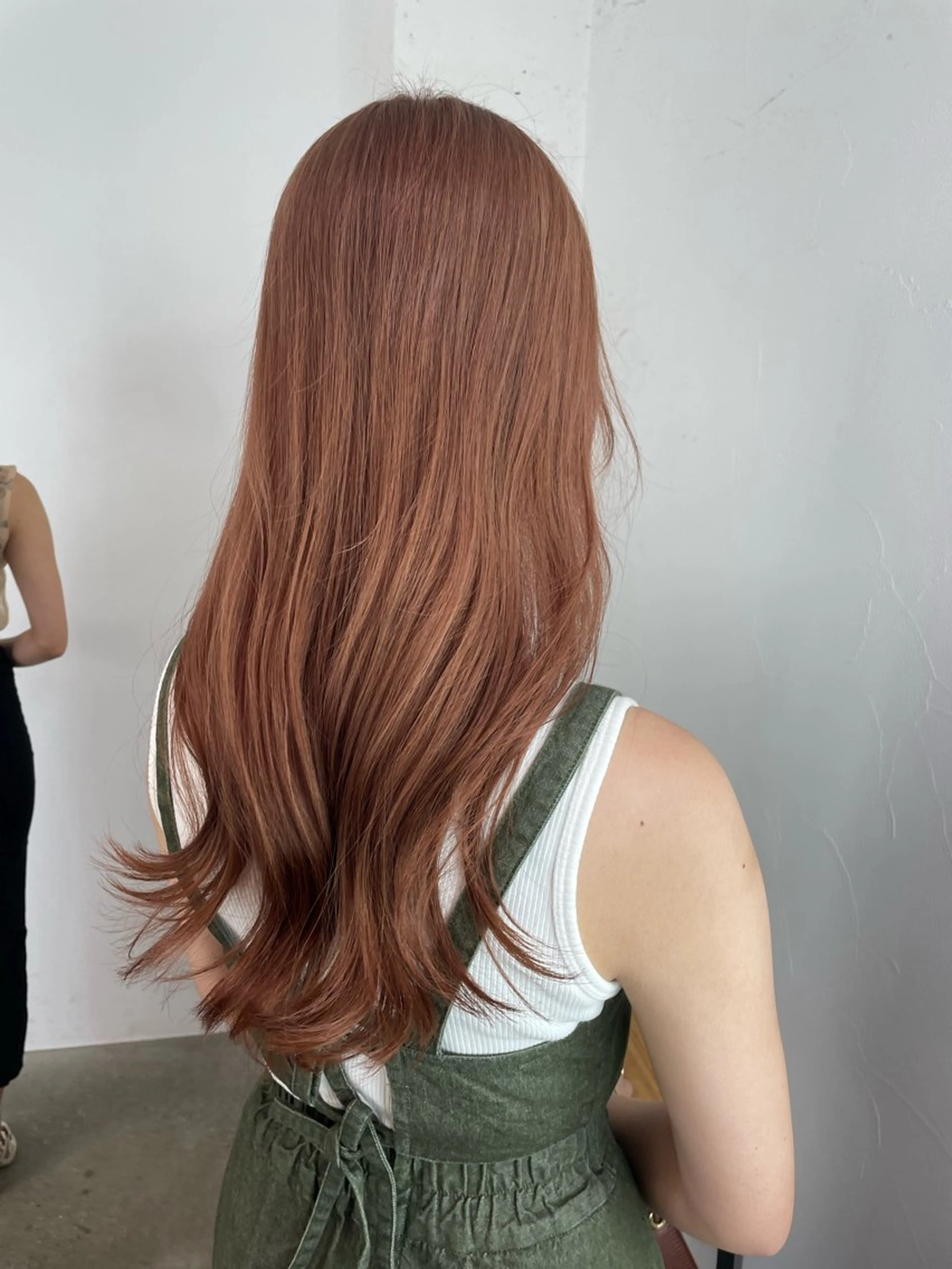 ロング カラー MINAMO 韓国レイヤーのヘアスタイル