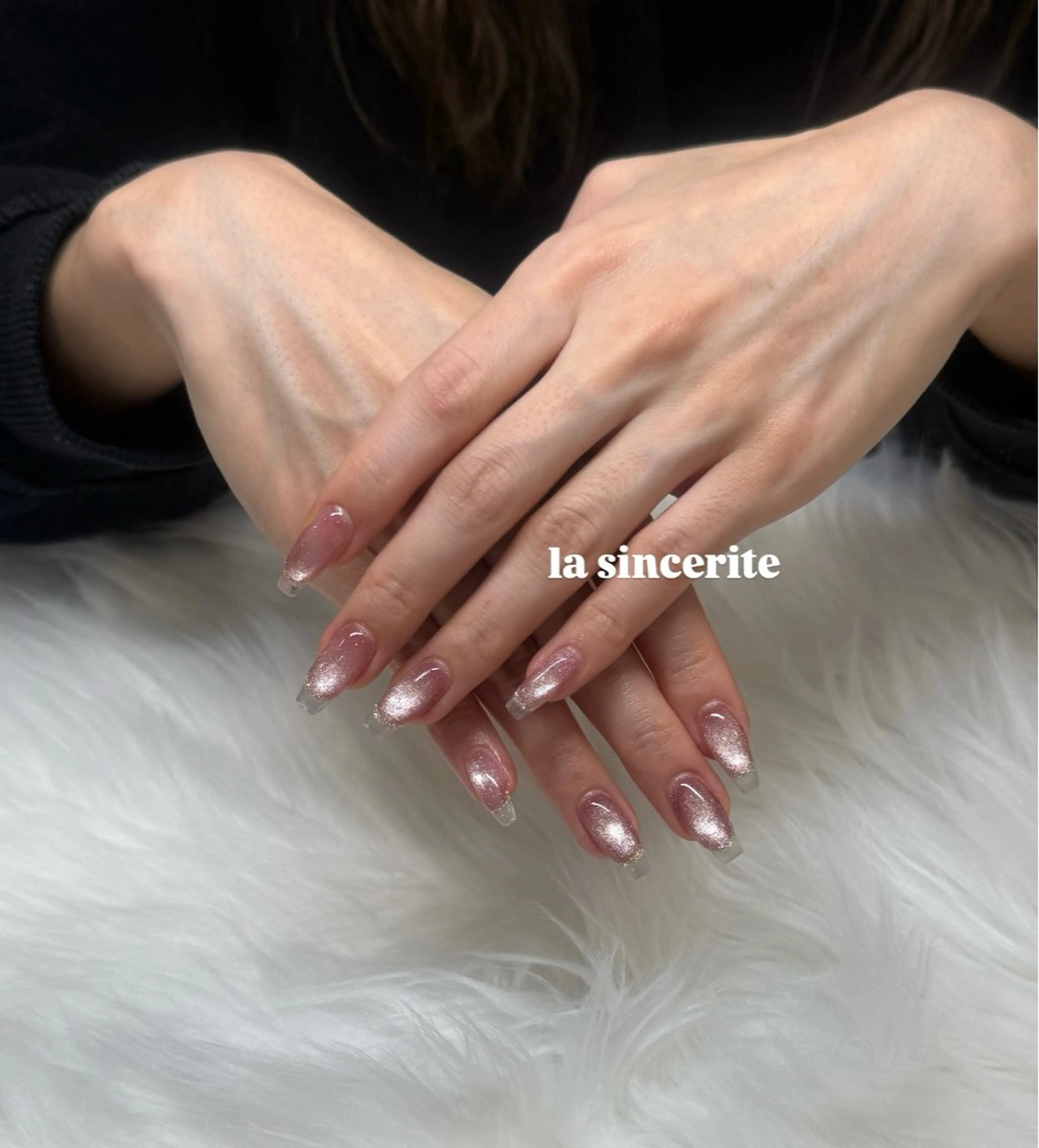 ネイル マグネットネイル ラサンセリテ moekaのネイルデザイン