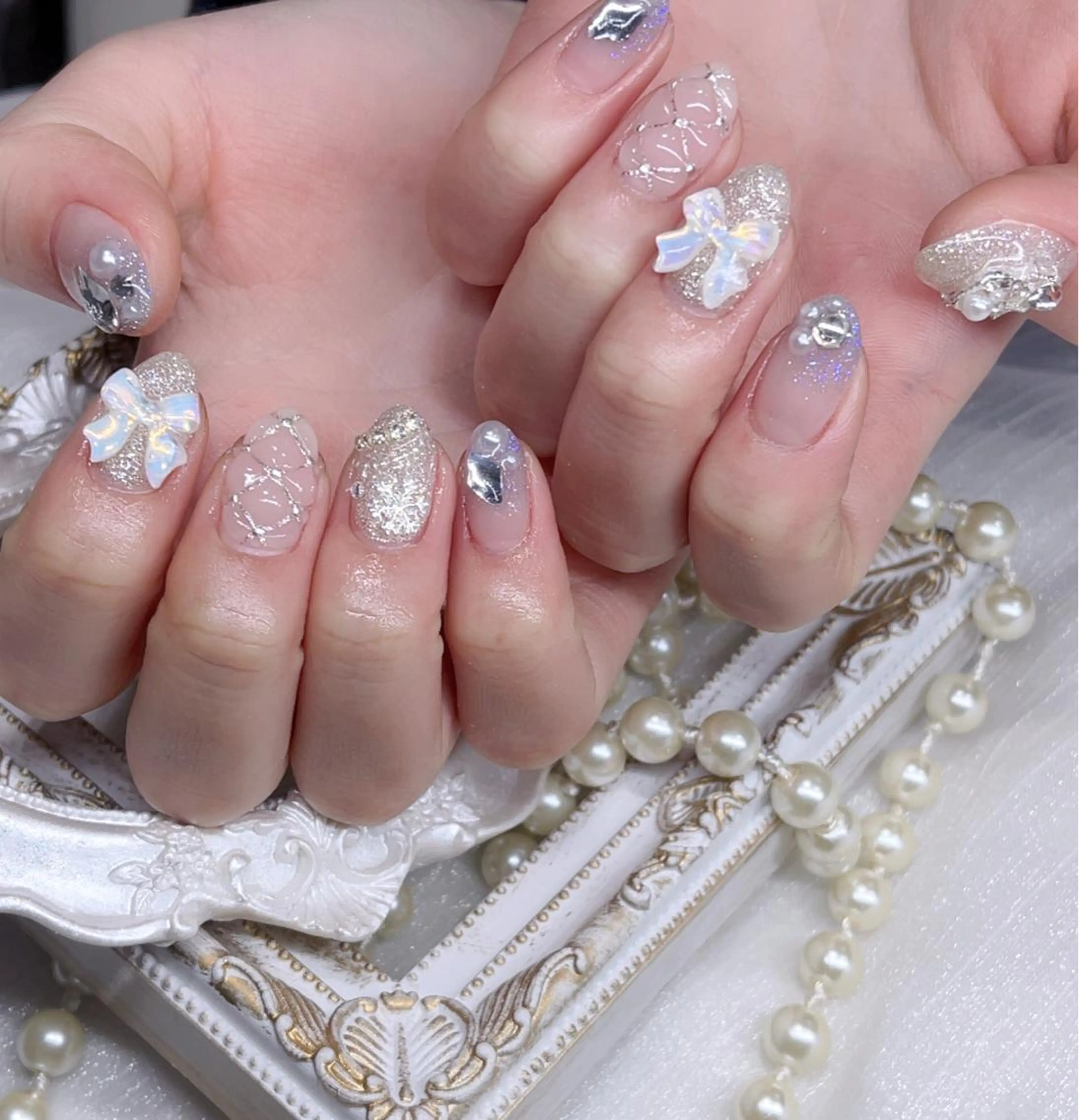 ネイル ハンドネイル Queens マオのネイルデザイン